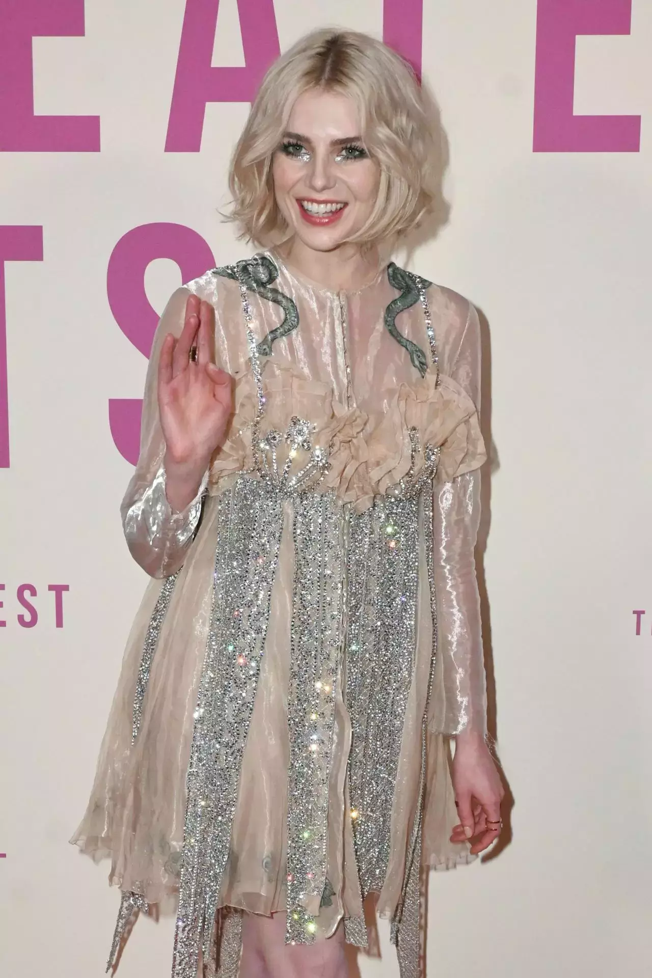 Lucy Boynton At The Greatest Hits Special Screening In London