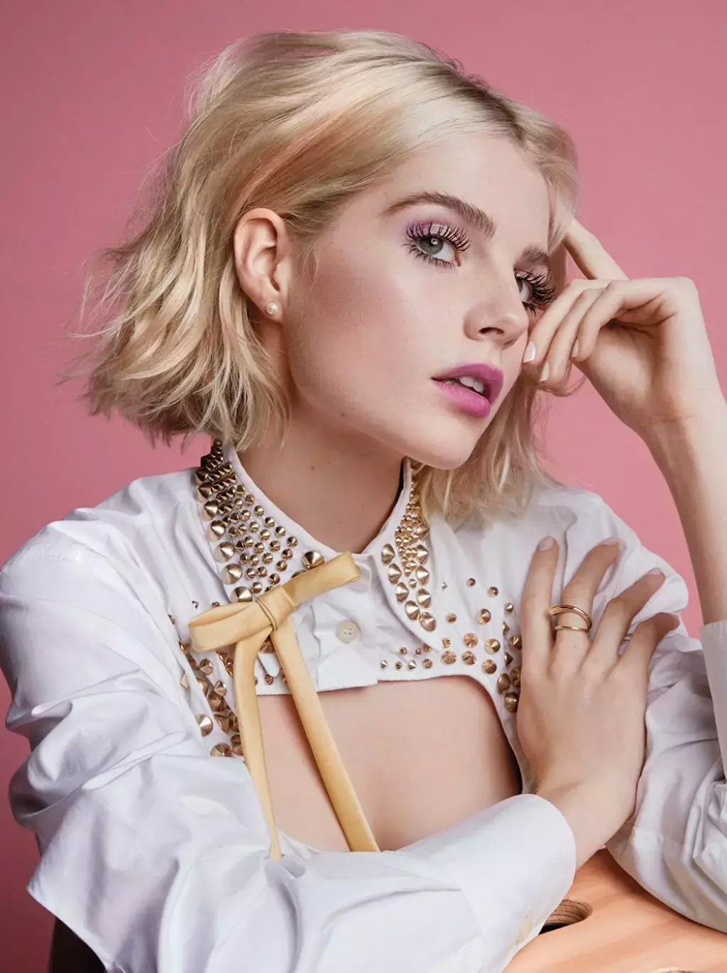 Lucy Boynton C Magazine April