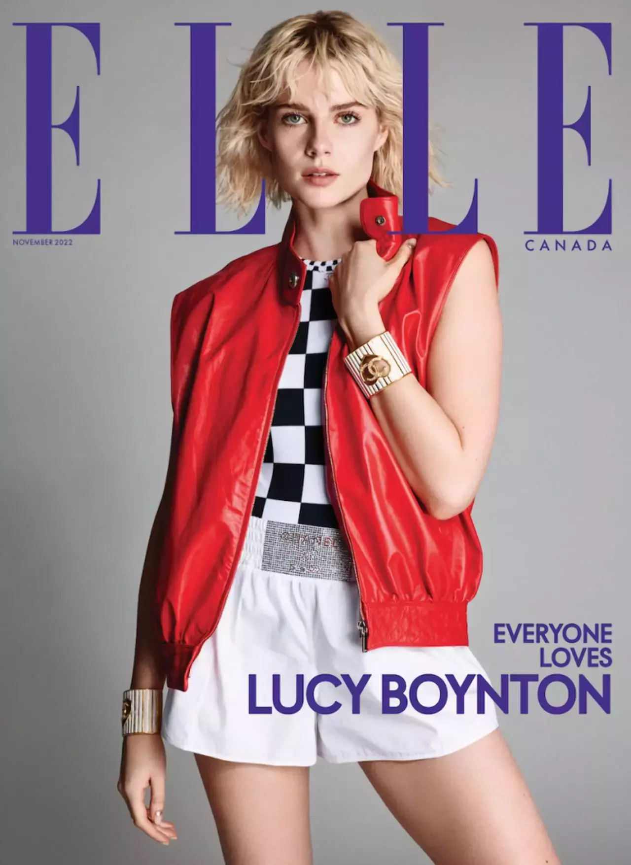 Lucy Boynton Elle Canada November