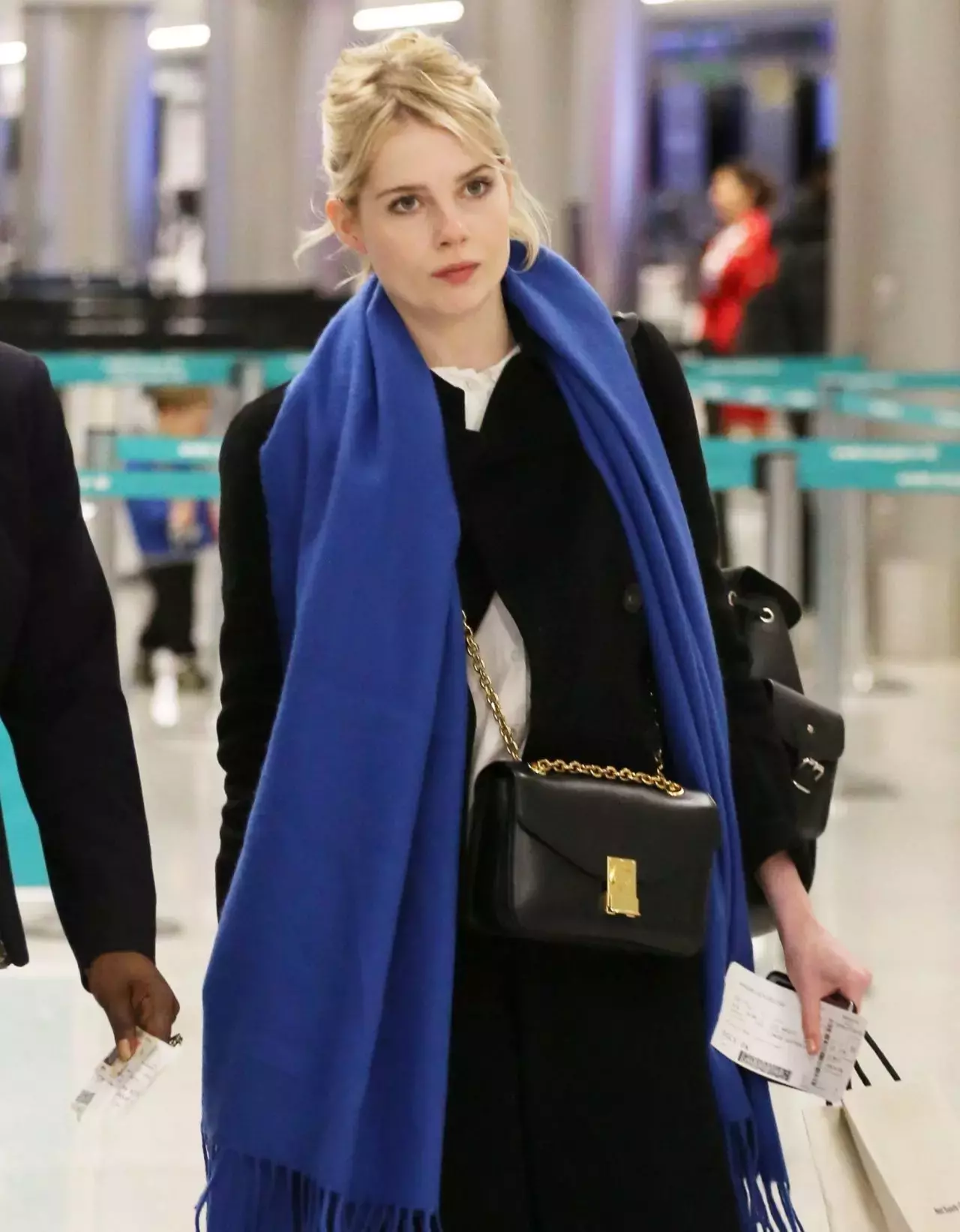 Lucy Boynton Lax In La