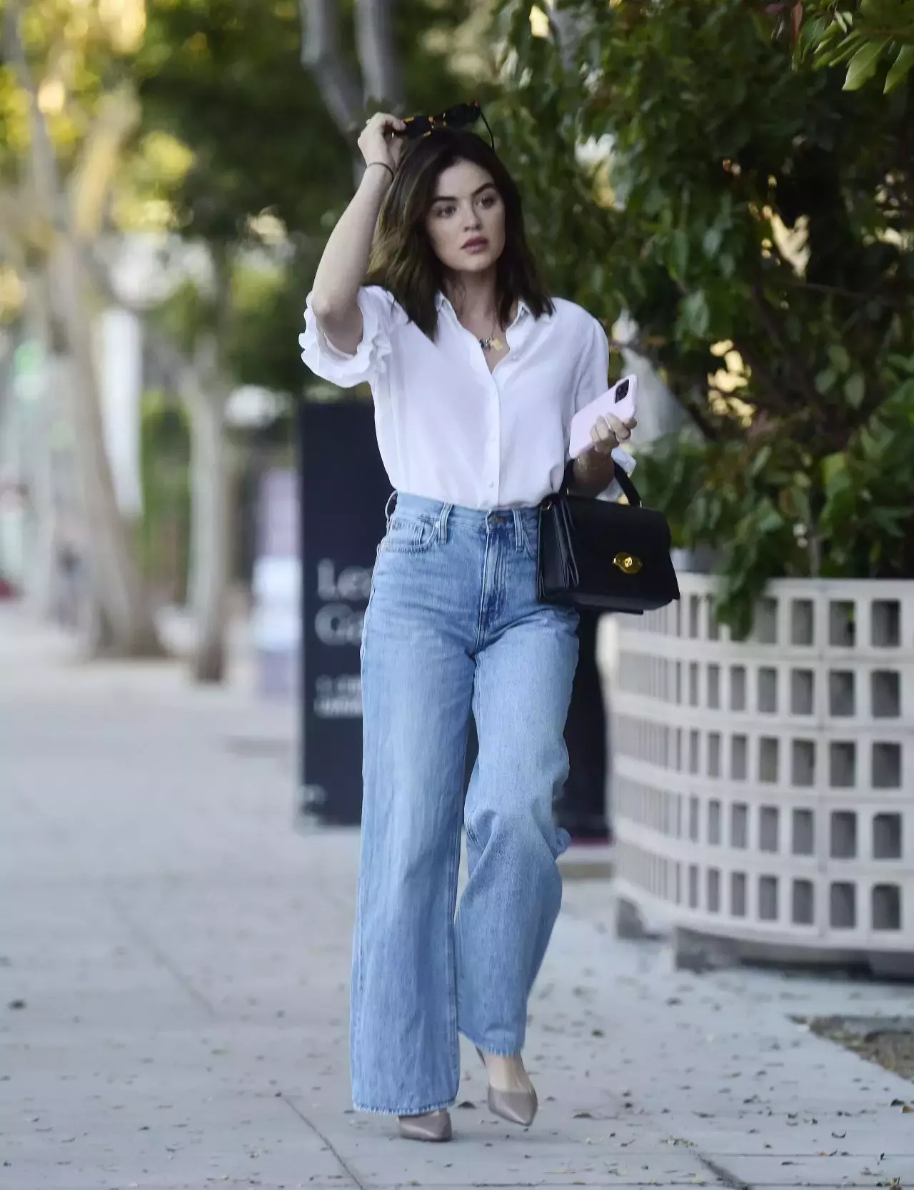 Lucy Hale Radiates Chic Vibes On A Stylish Dinner Date In La