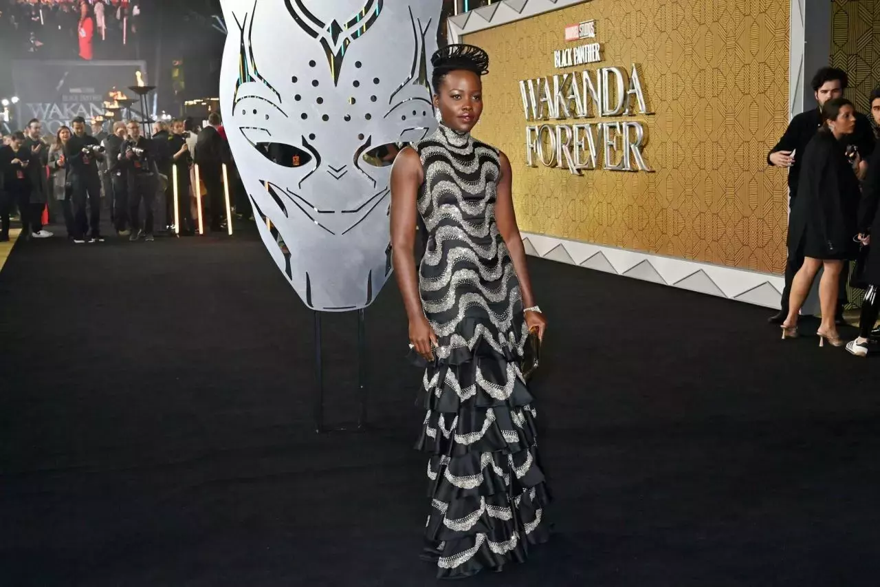 Lupita Nyong O Black Panther Wakanda Forever Premiere In London