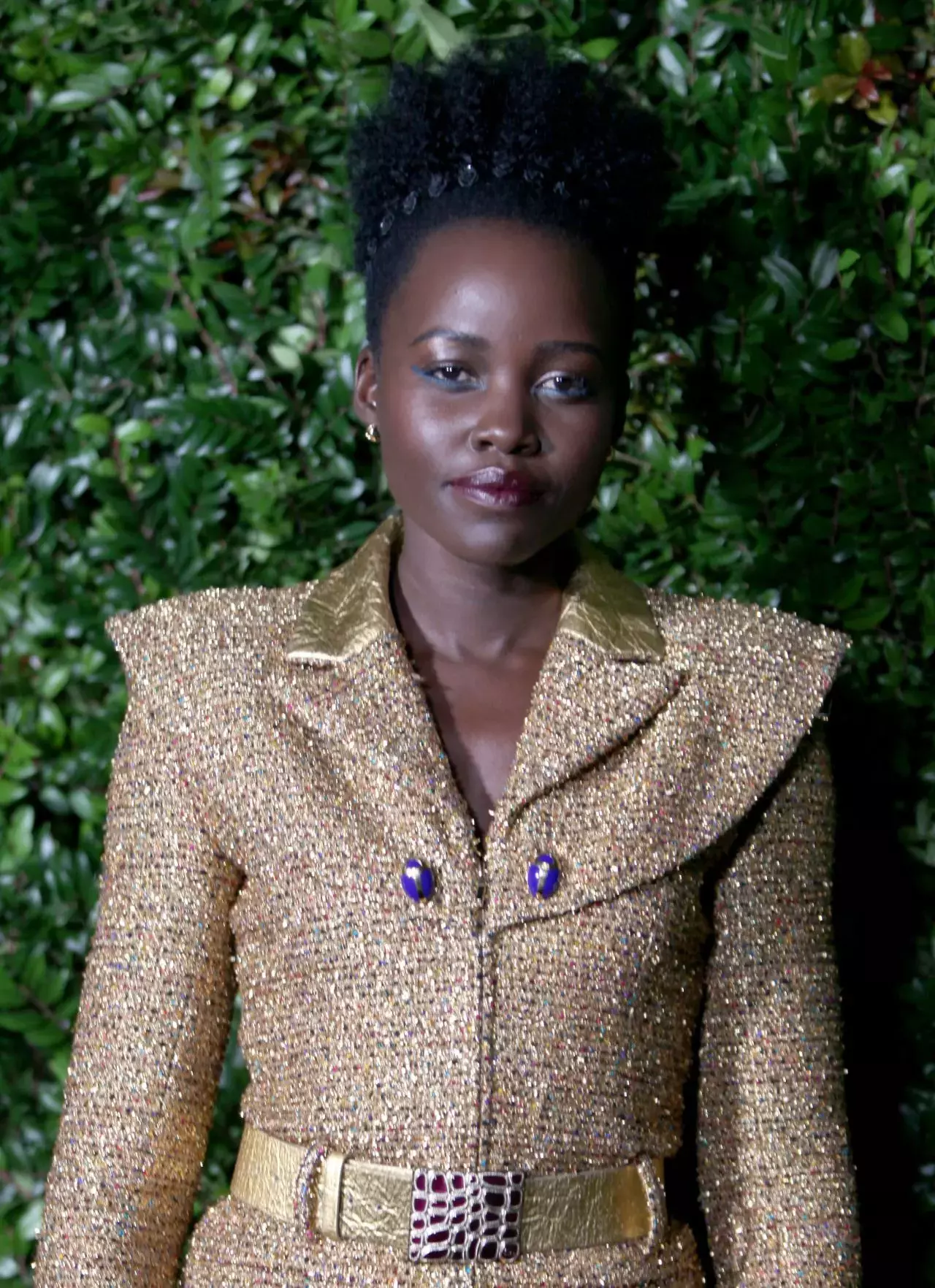 Lupita Nyong O Charles Finch Chanel Pre Oscar Awards Dinner