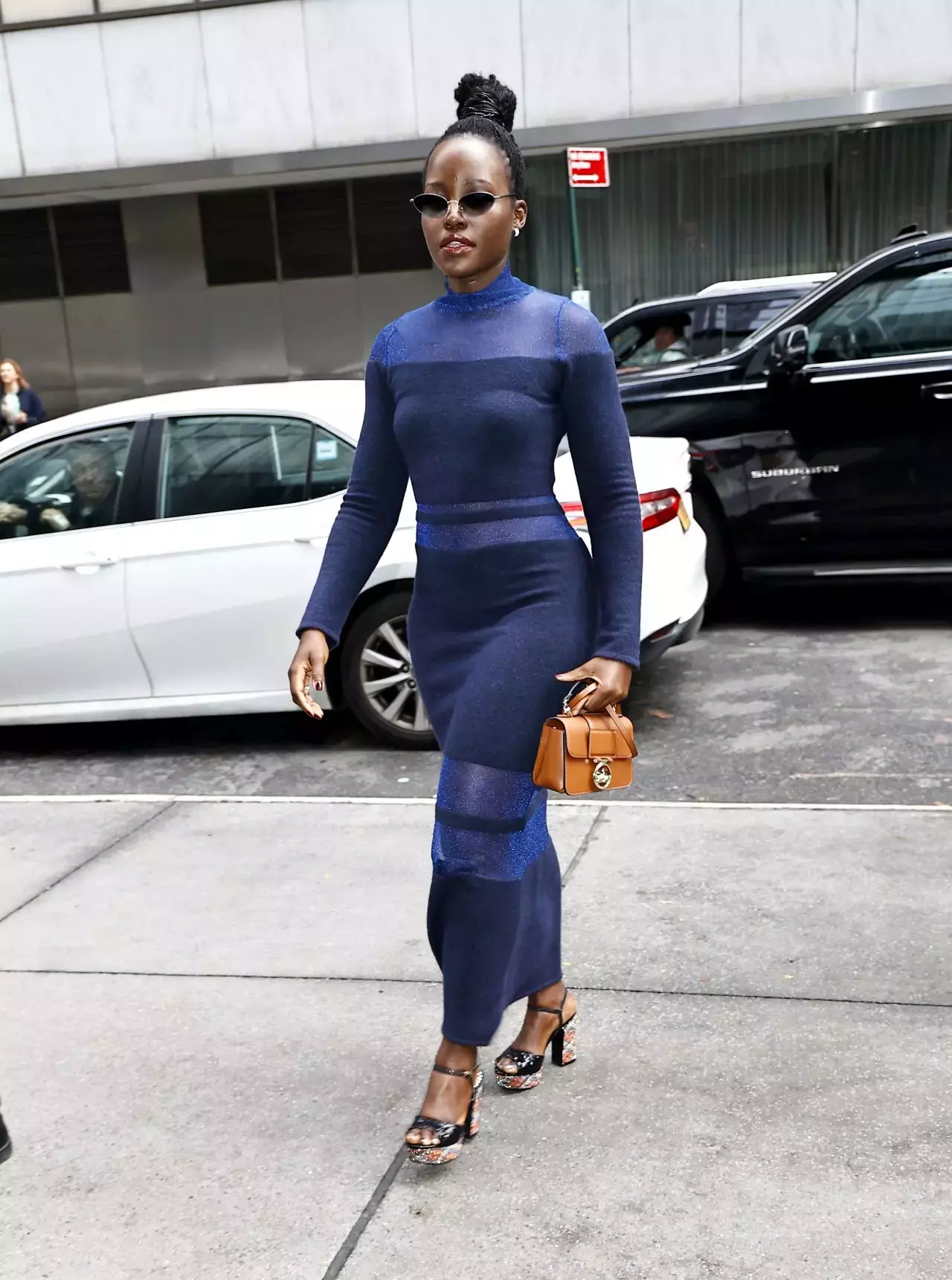 Lupita Nyong O Out In New York City