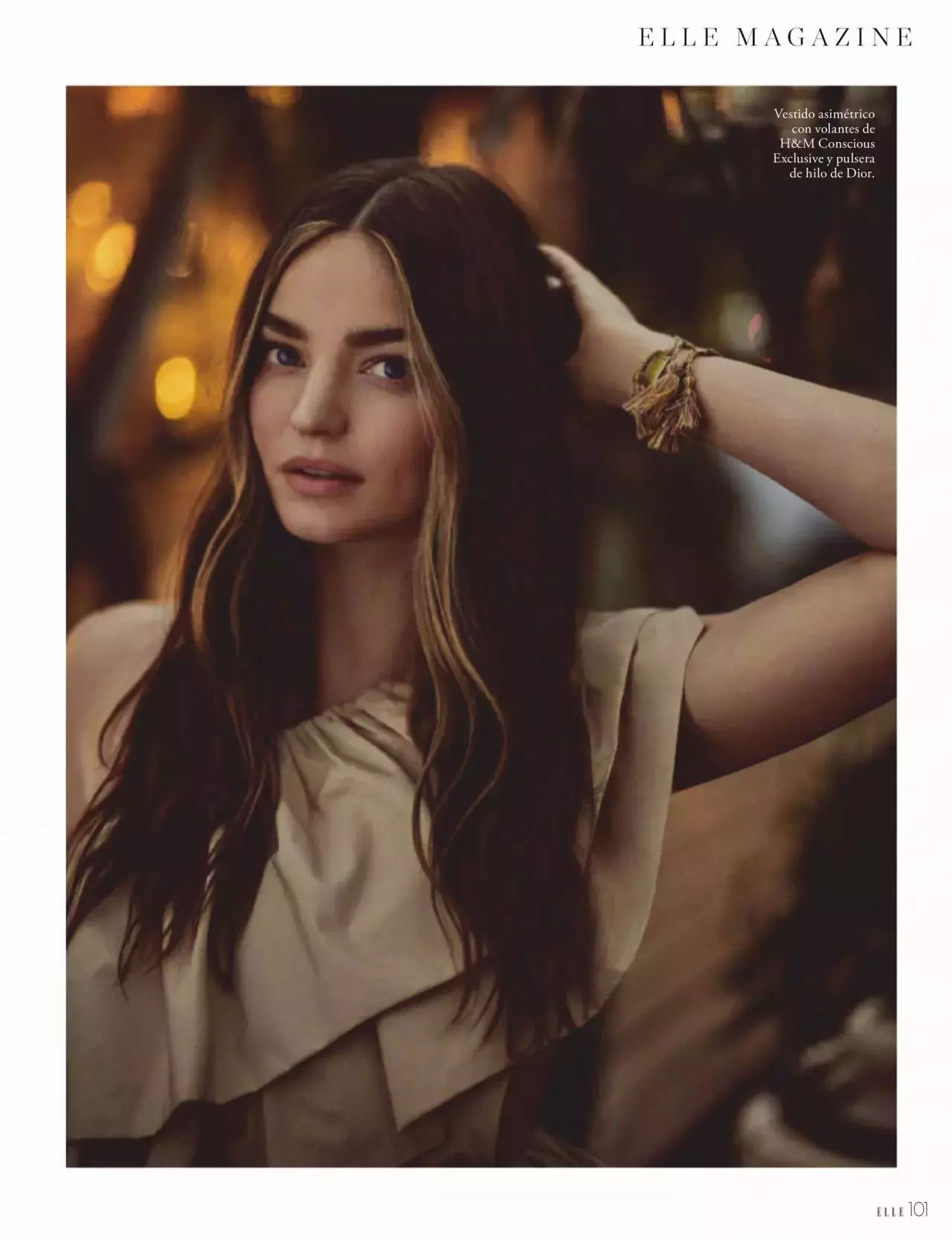 Miranda Kerr Elle Spain April Issue