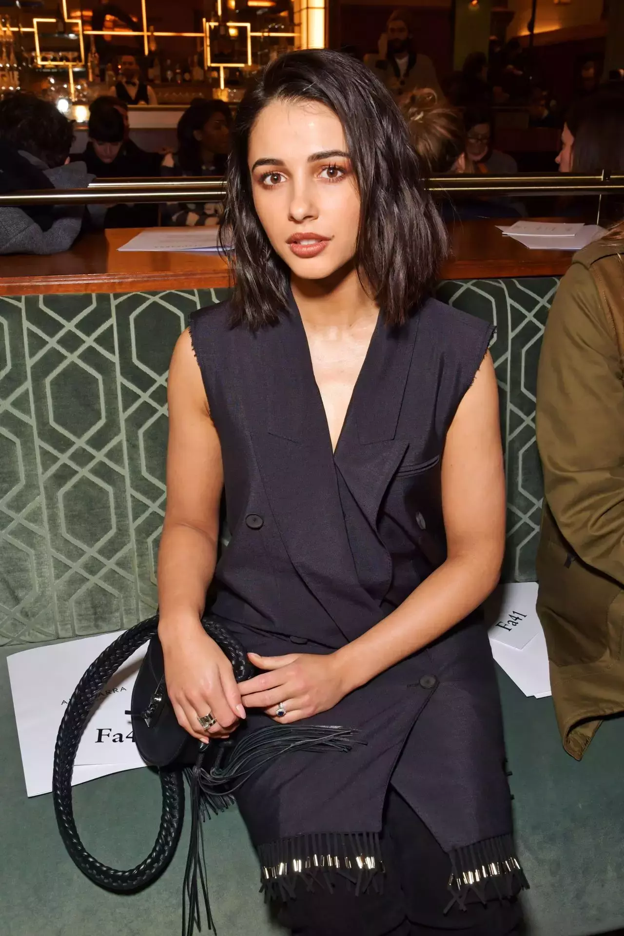 Naomi Scott Altuzarra Show Fw18 In Paris