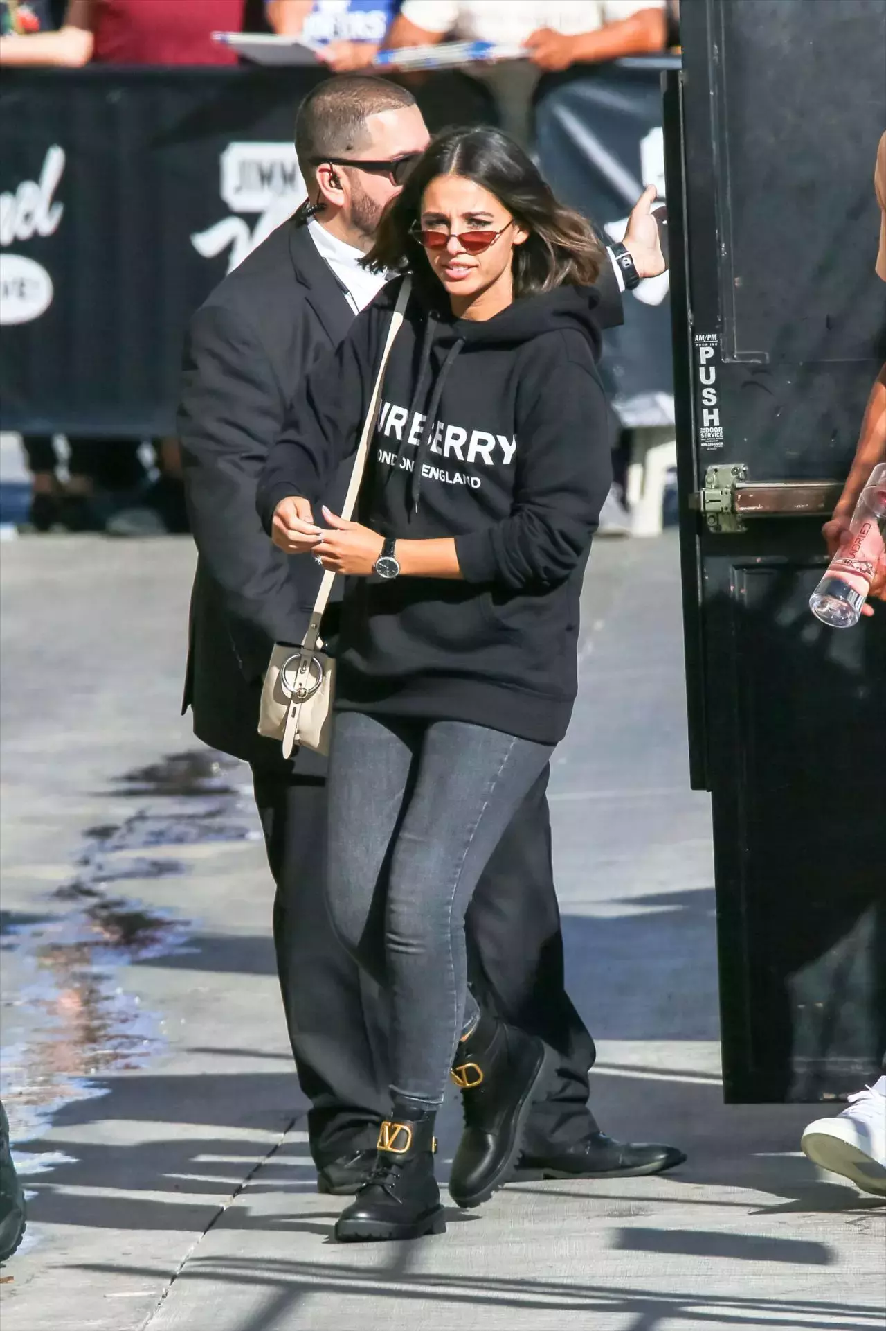 Naomi Scott Outside Jimmy Kimmel Live Studio In La