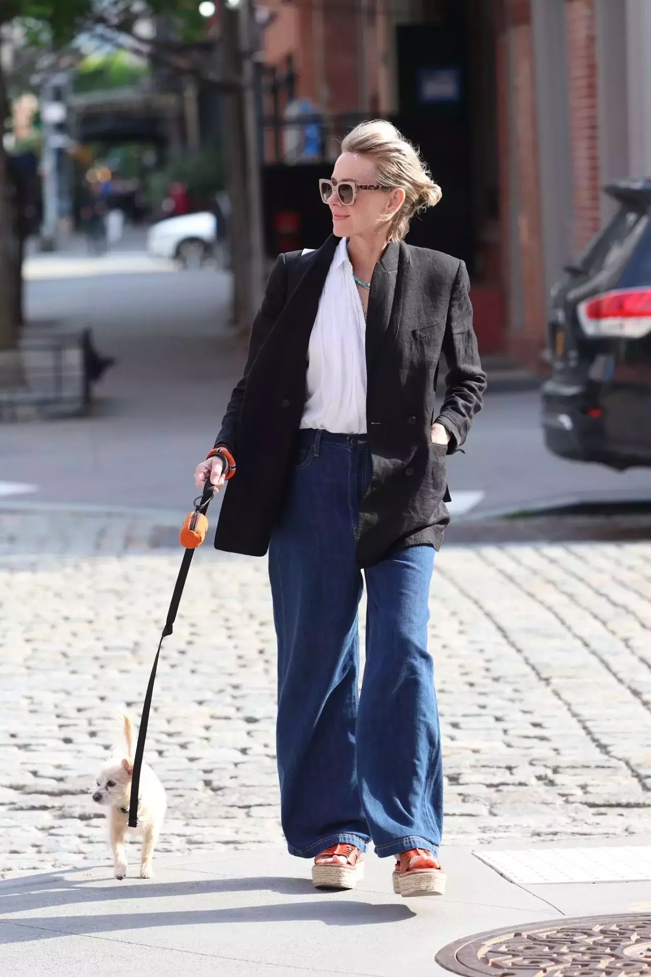 Naomi Watts Street Style Tribeca