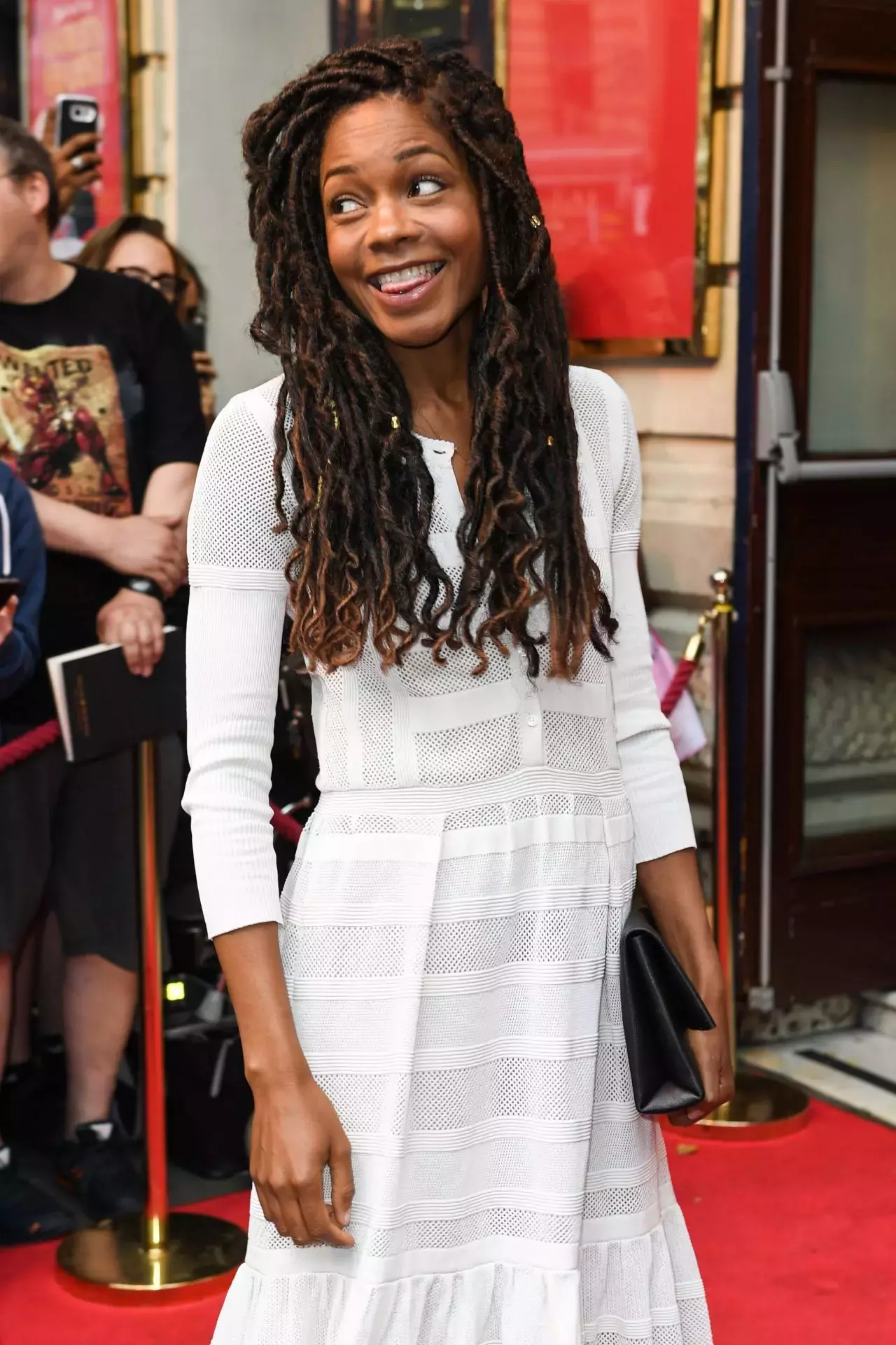 Naomie Harris Gangsta Granny Play Press Night In London