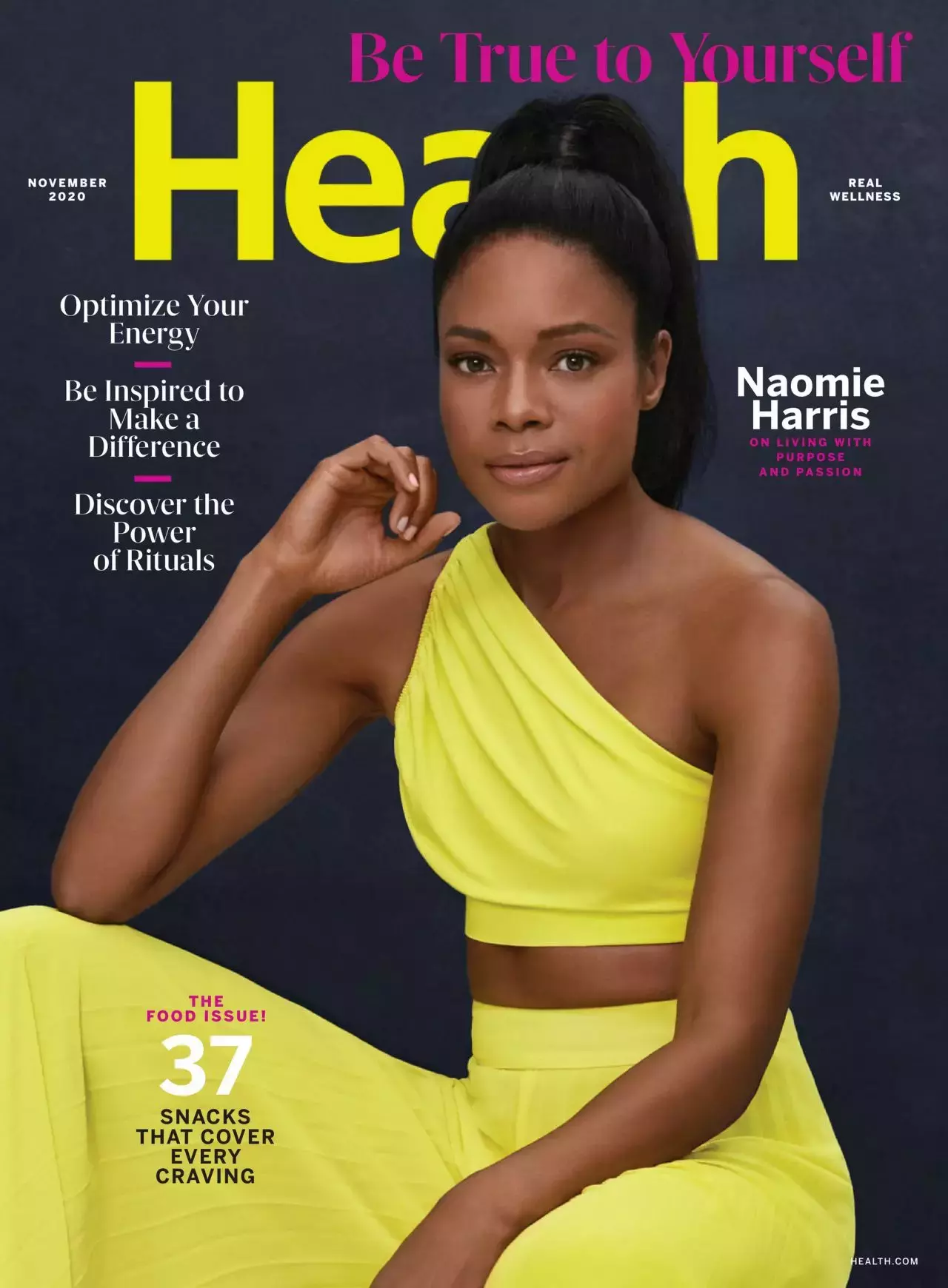 Naomie Harris Health Magazine November Issue