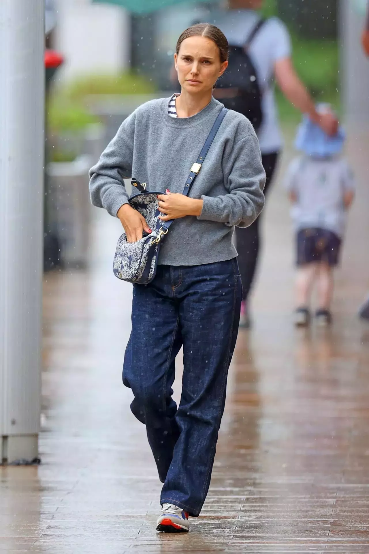 Natalie Portman In Street Outfit Sydney