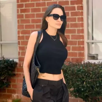 Angelina Jolie Street Style Beverly Hills