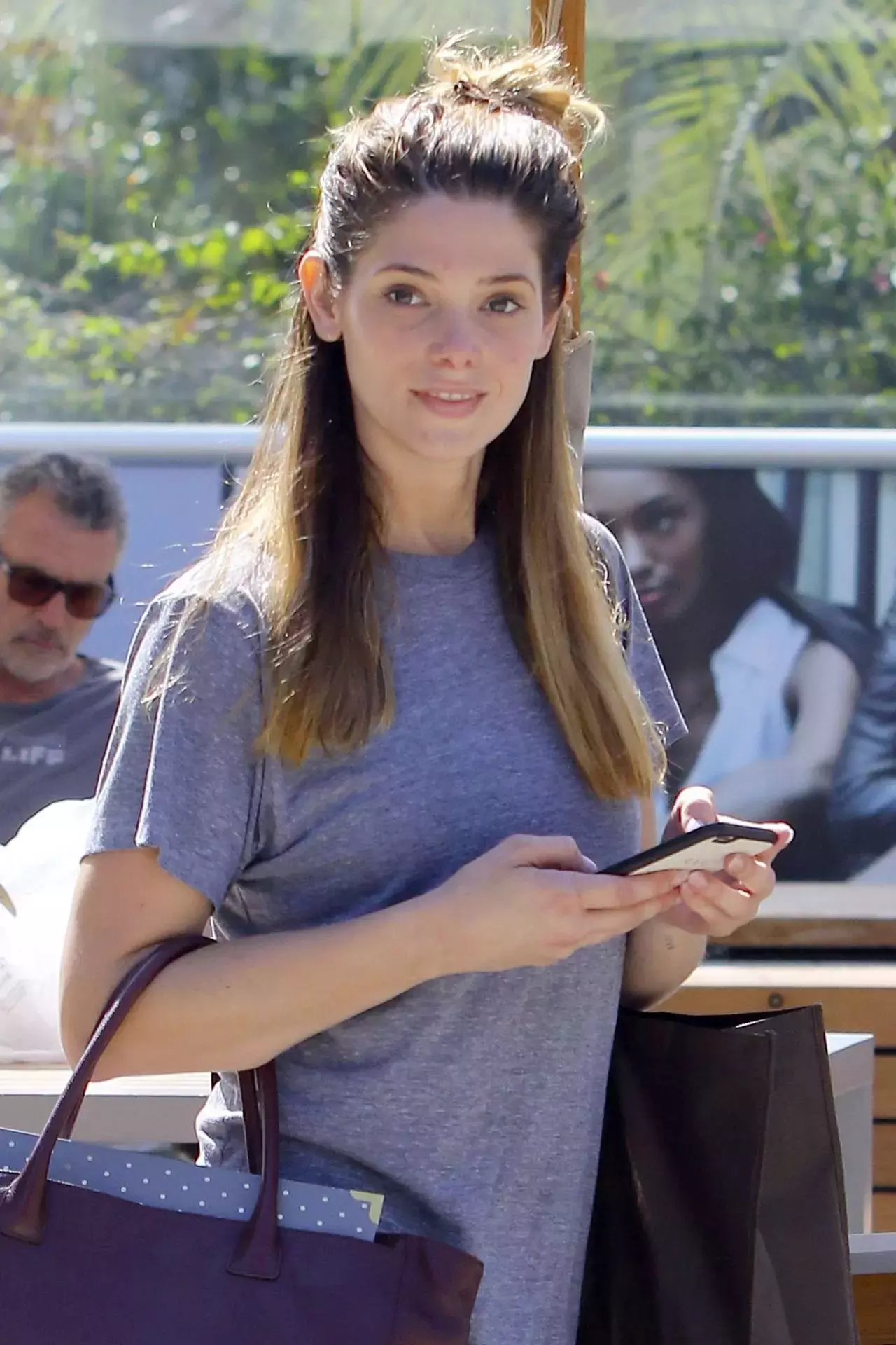 Ashley Greene At Equinox In Hollywood Ca