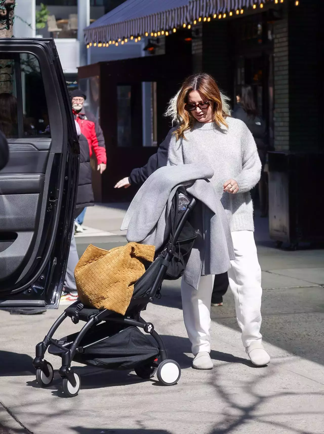 Ashley Tisdale Out In Nyc