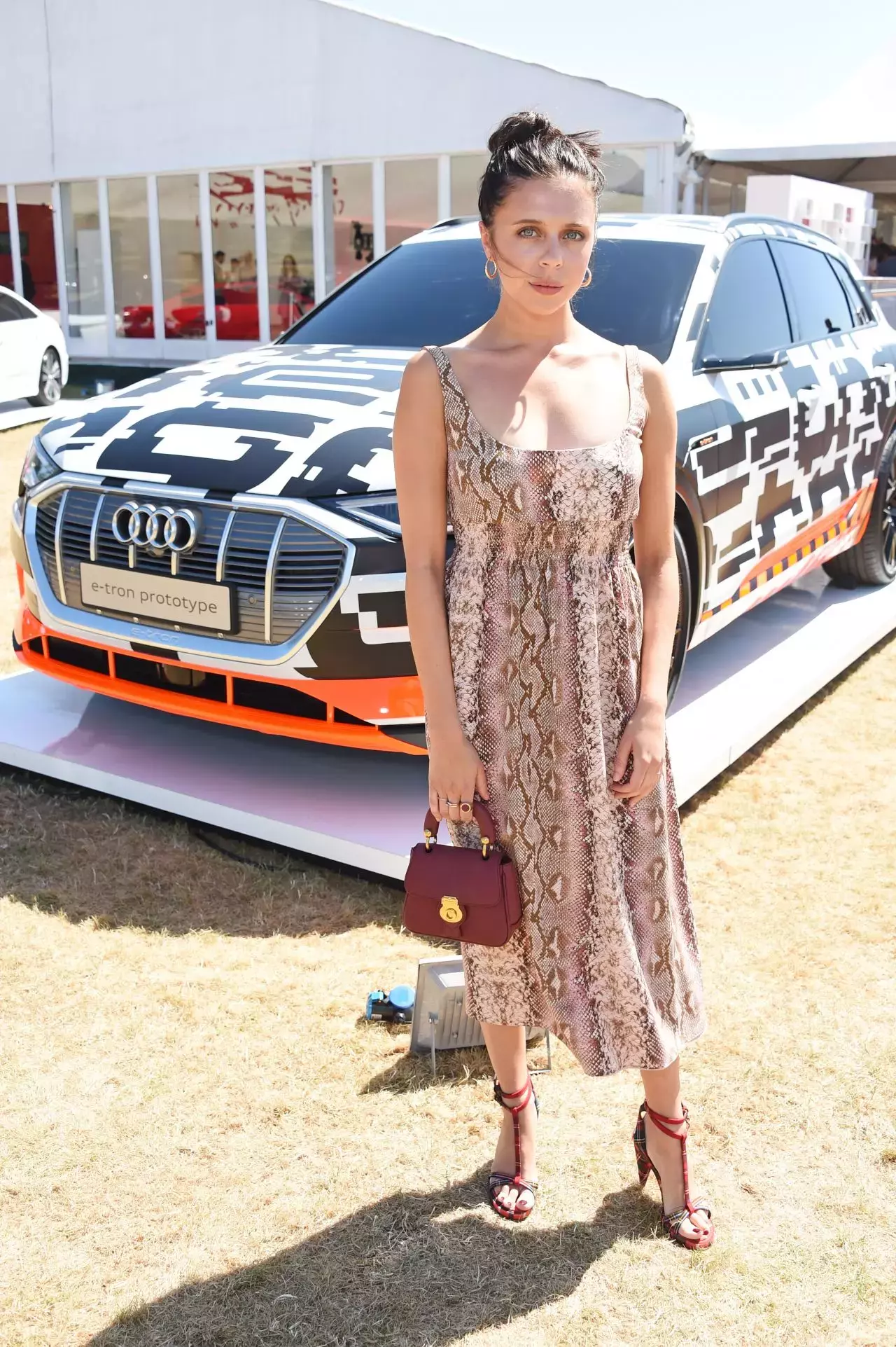 Bel Powley Audi Polo Challenge In Ascot