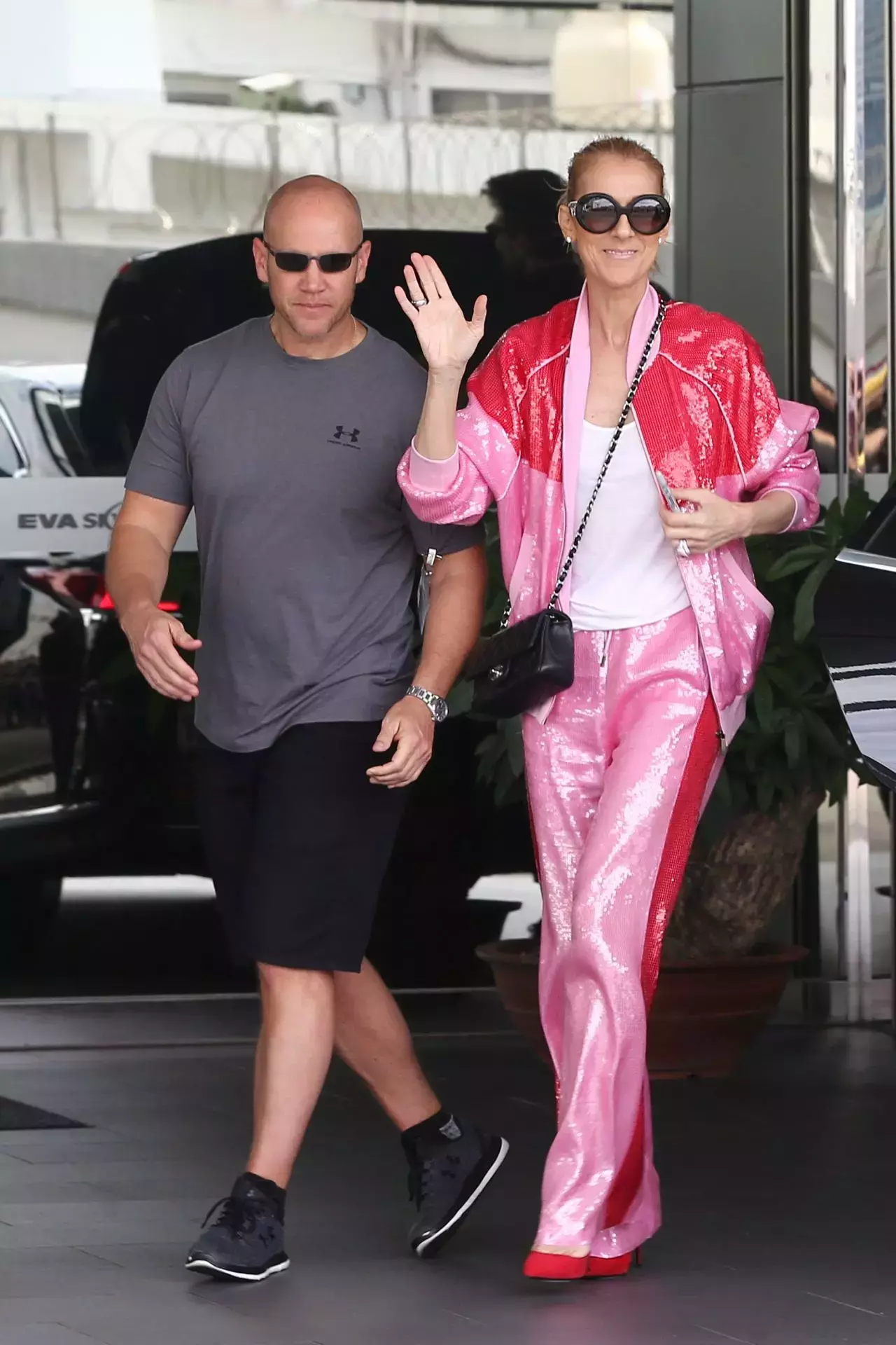 Celine Dion At Taipei Songshan Airport