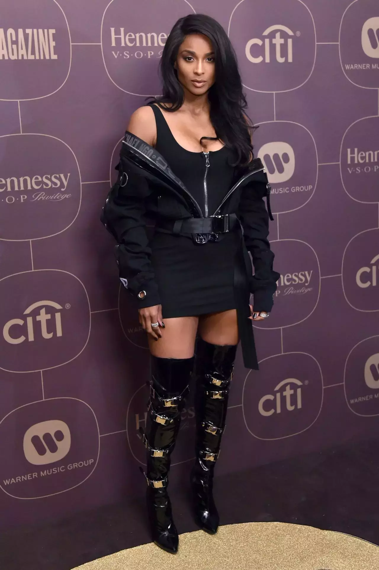 Ciara Warner Music Pre Grammy Party In New York