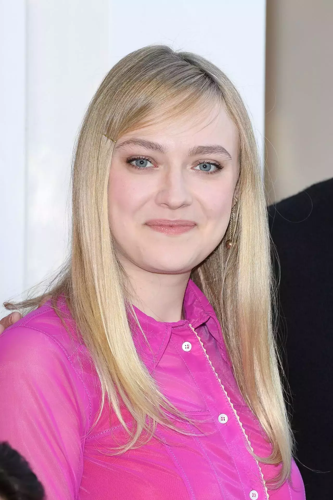 Dakota Fanning Please Stand By Photocall In Rome