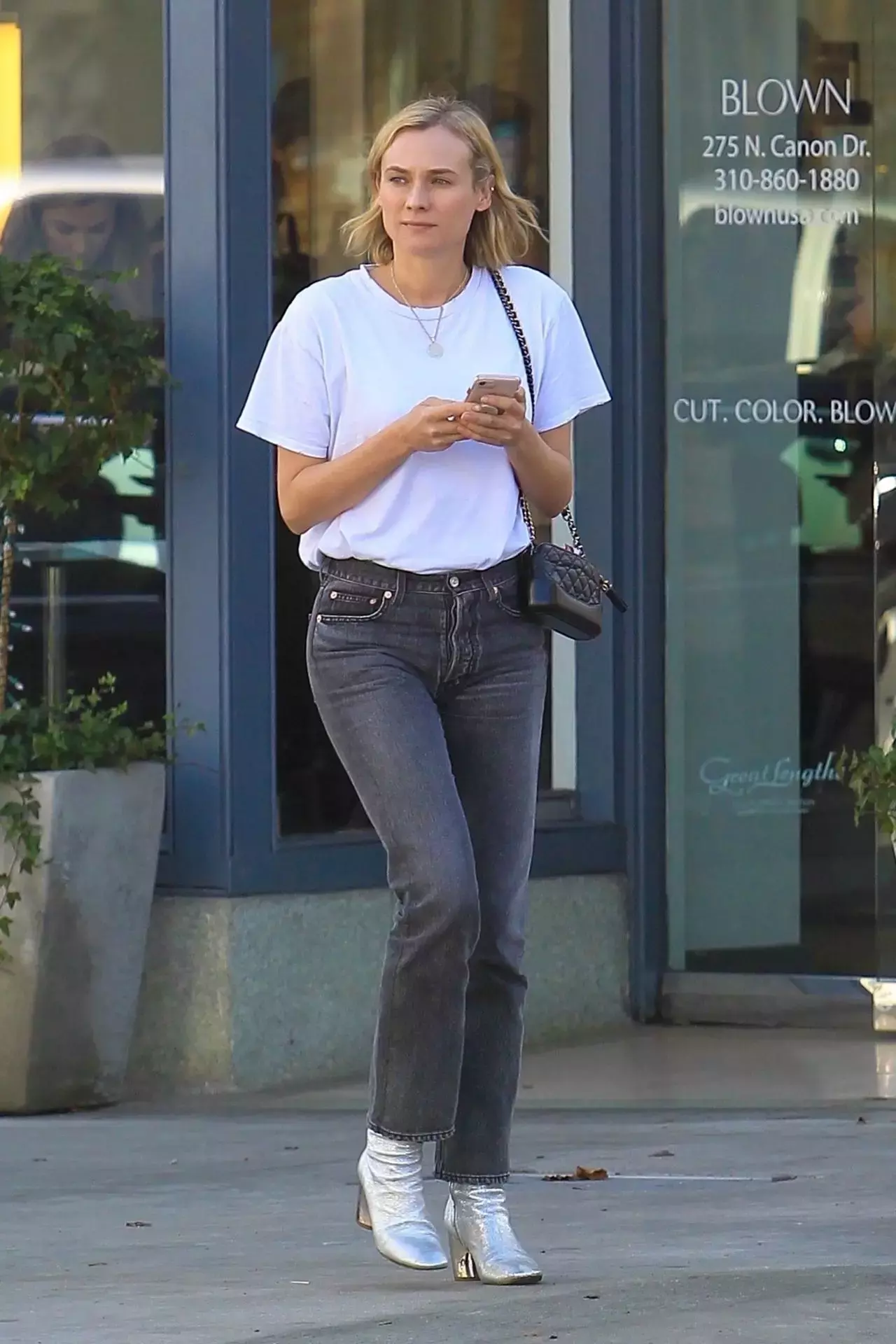 Diane Kruger In Casual Outfit Runs Errands In Beverly Hills