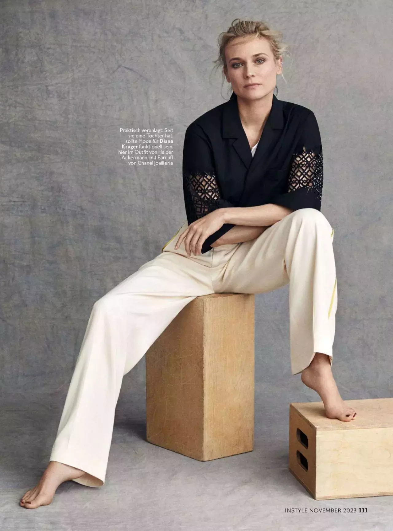 Diane Kruger Instyle Magazine Deutsch November Issue