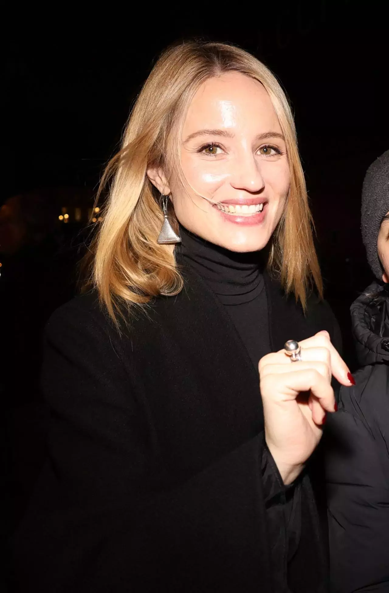 Dianna Agron At Costes Restaurant In Paris