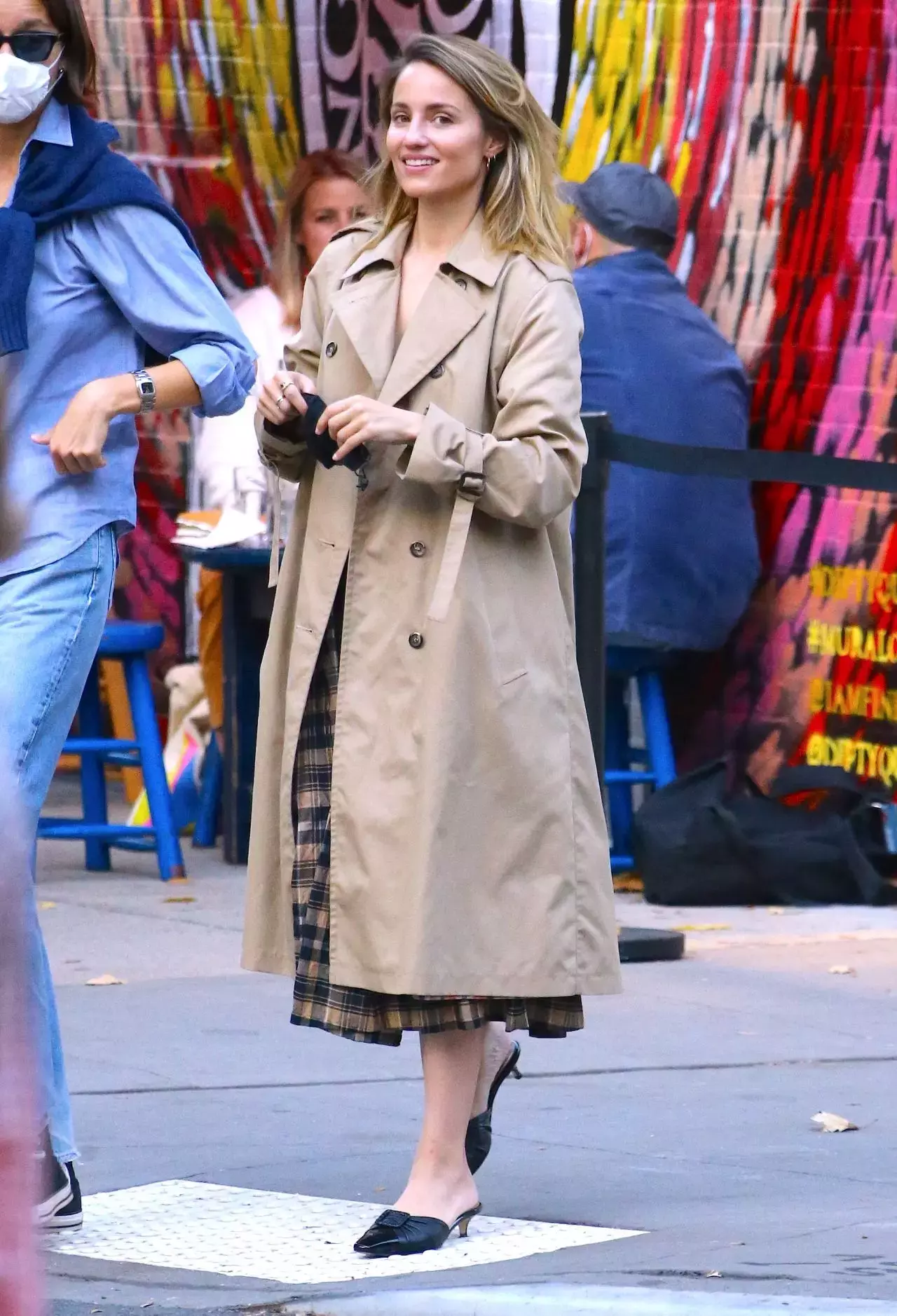 Dianna Agron Autumn Street Style New York