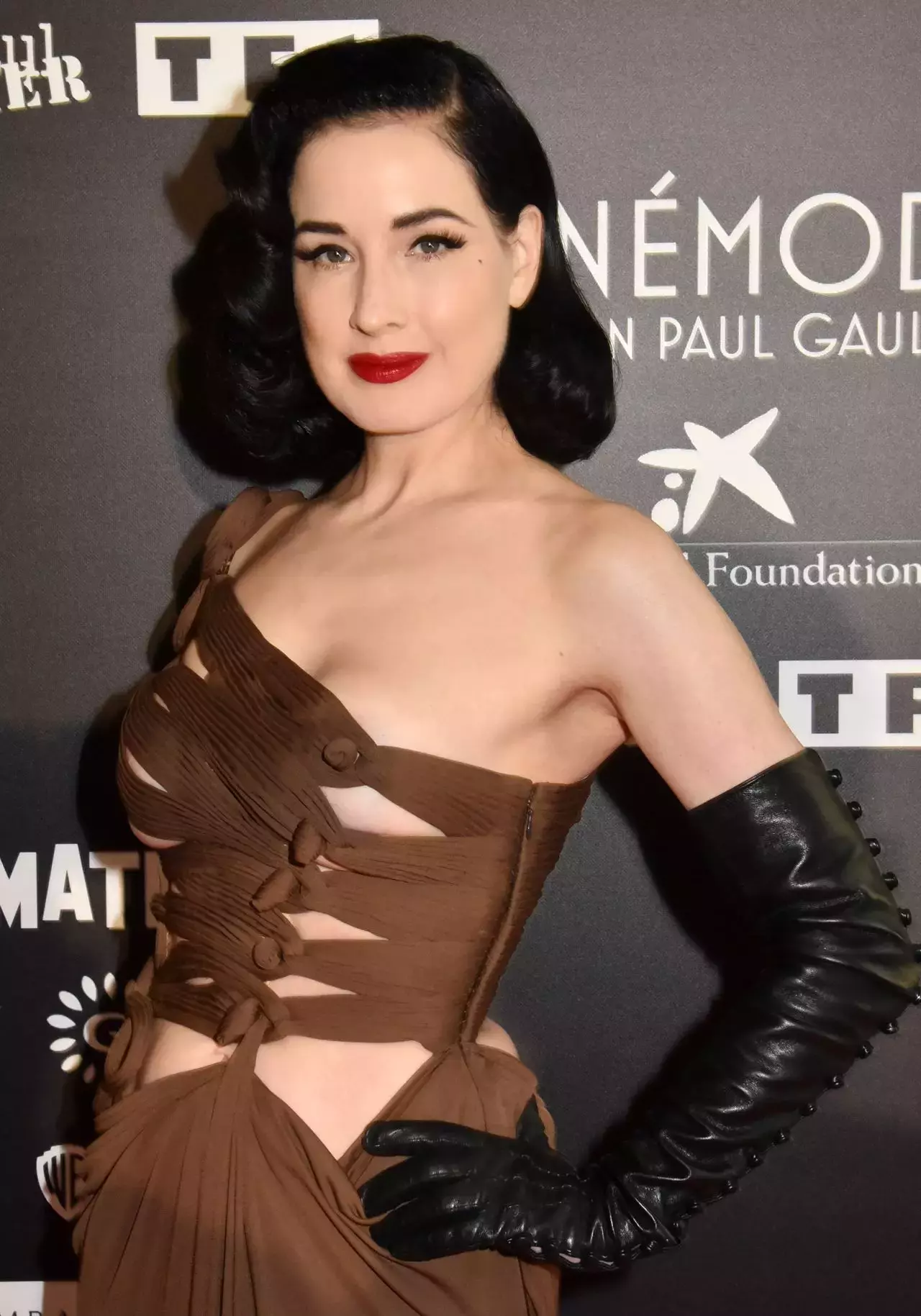 Dita Von Teese Cinemode By Jean Paul Gaultier Press Preview In Paris