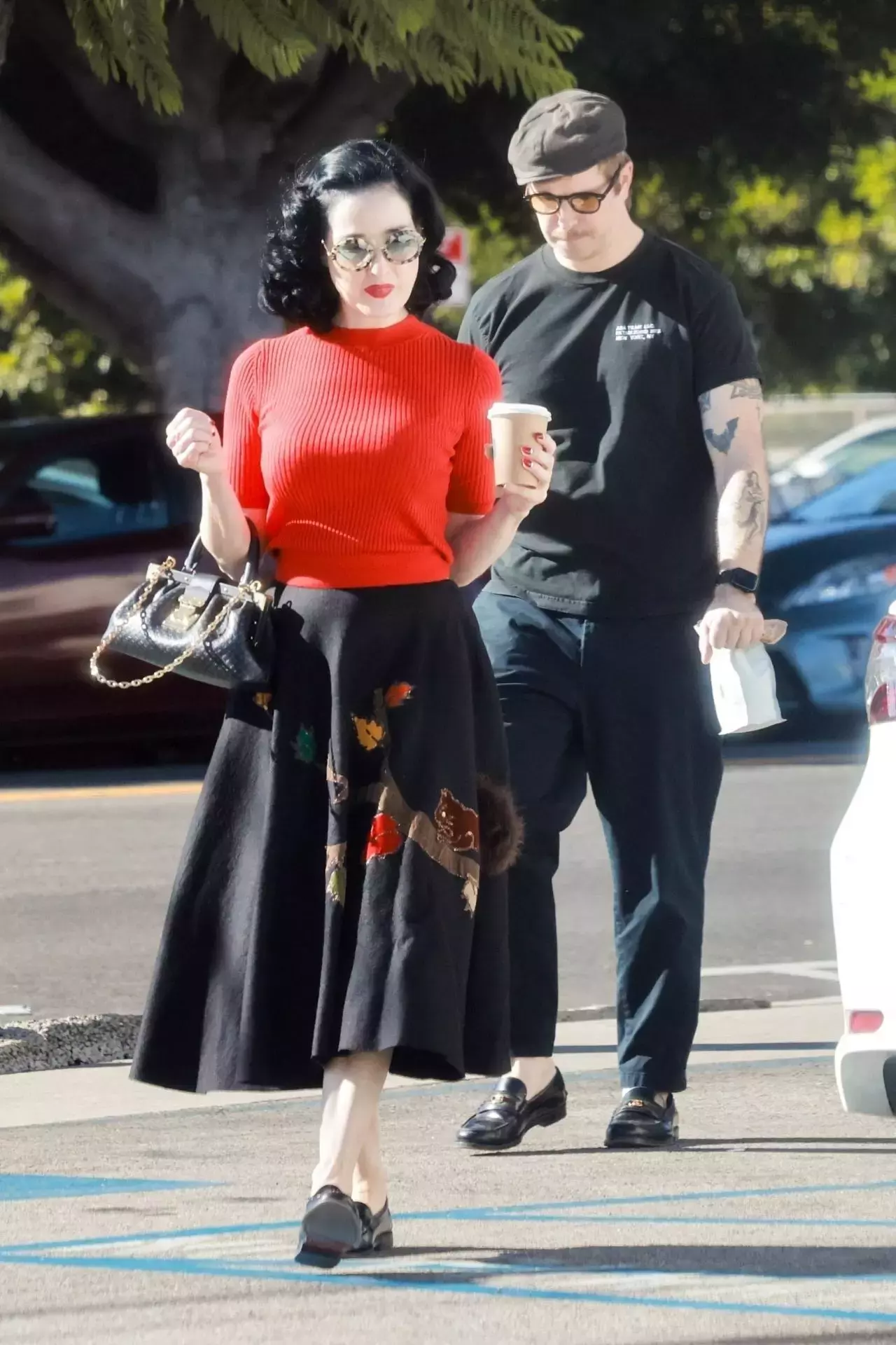 Dita Von Teese Out In Los Angeles