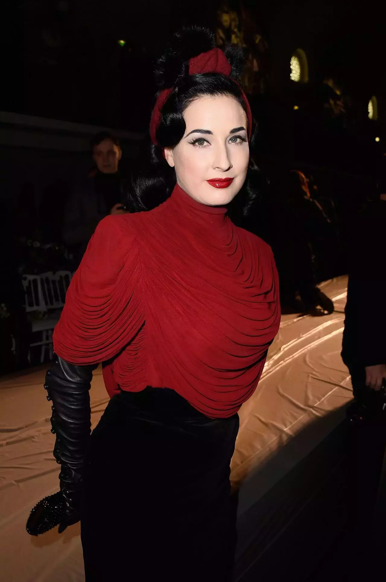 Dita Von Teese Style Jean Paul Gaultier Show In Paris January_4