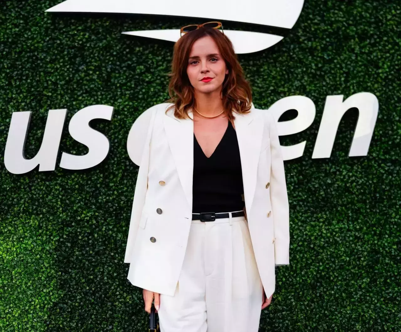 Emma Watson Us Open Tennis Championships New York City