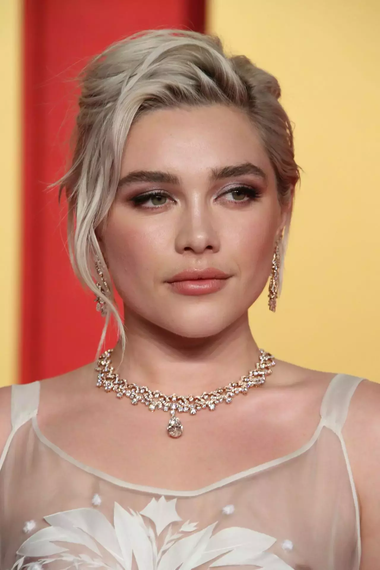 Florence Pugh At Vanity Fair Oscar Party In Beverly Hills