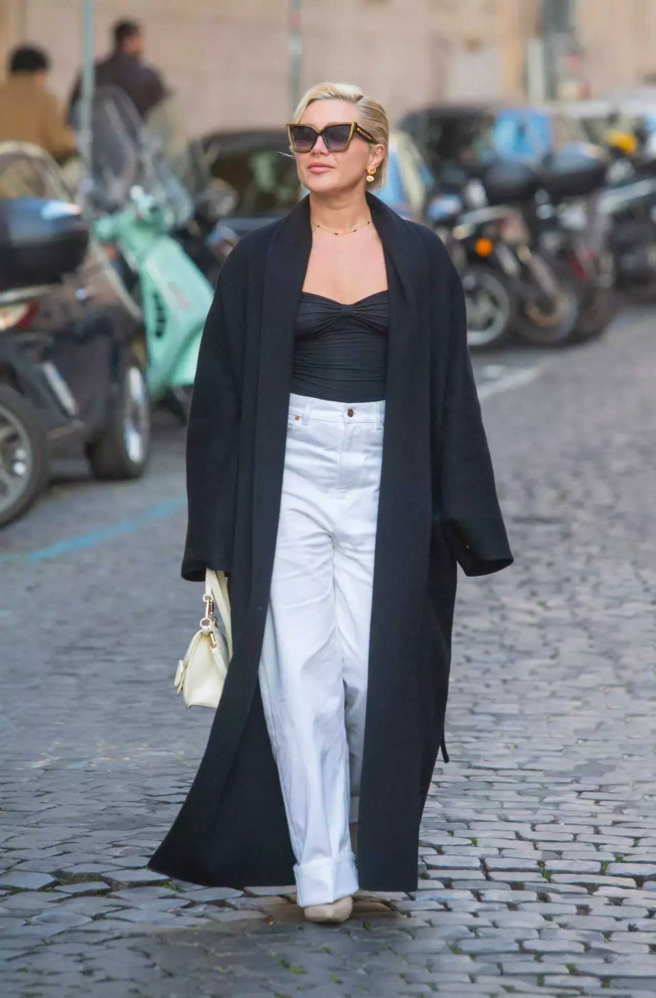 Florence Pugh Out In Rome