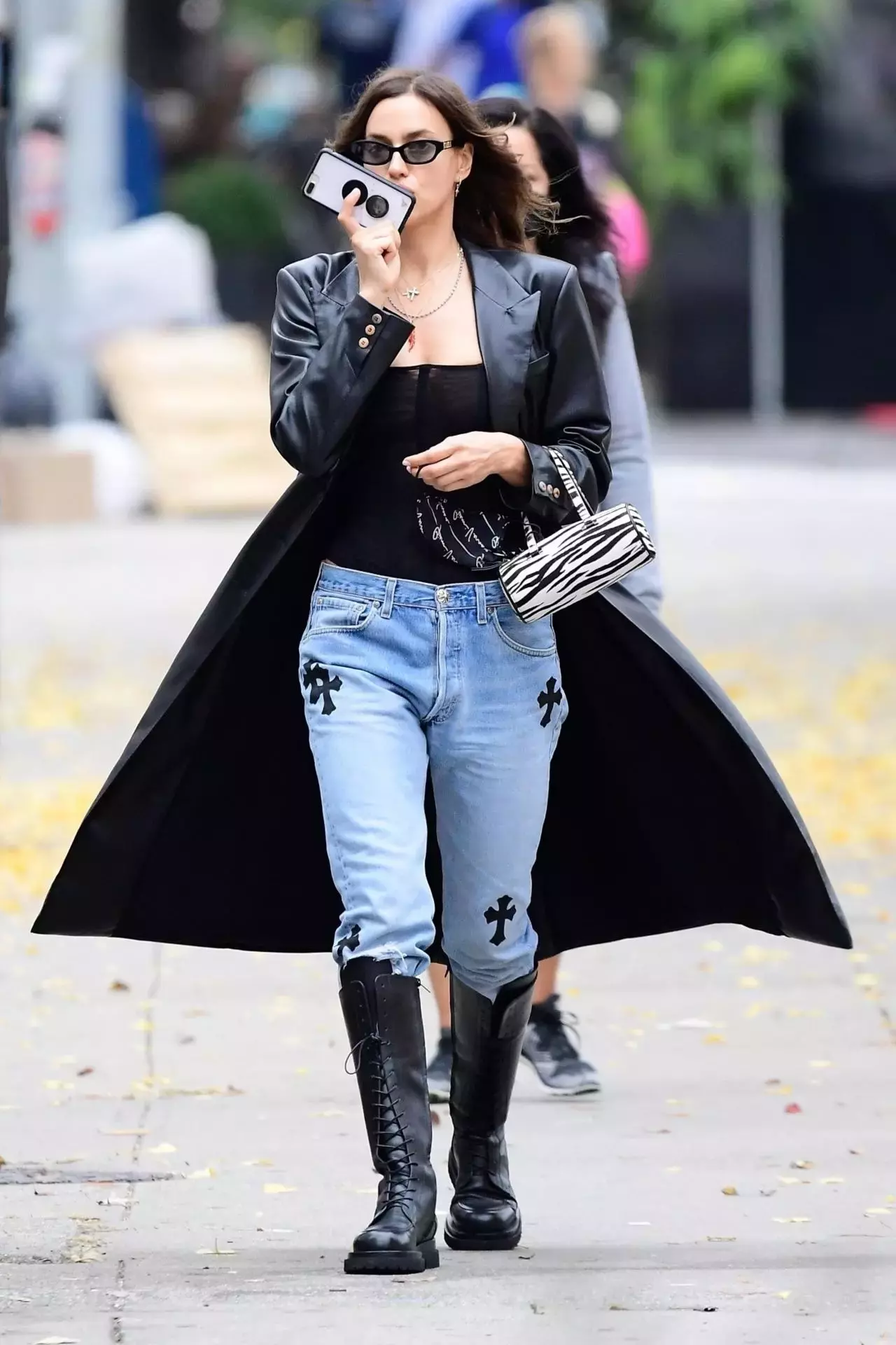 Irina Shayk Street Style New York