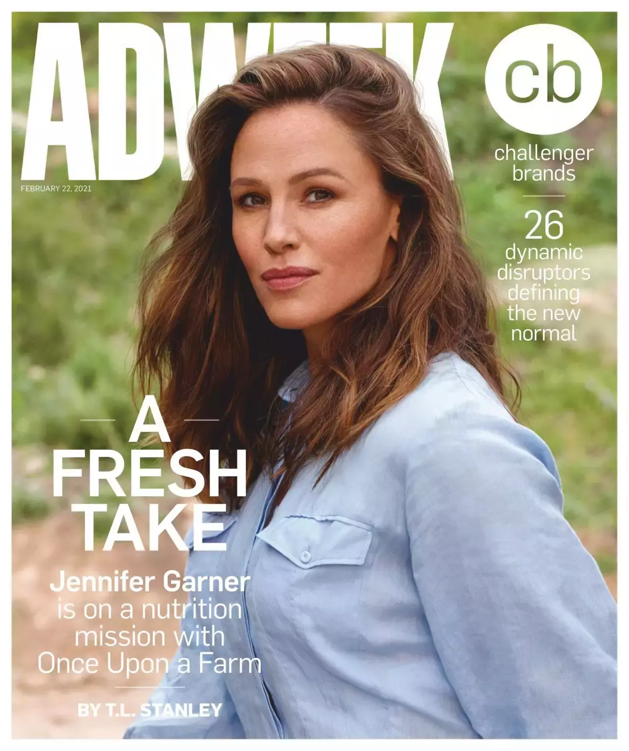 Jennifer Garner Adweek Issue