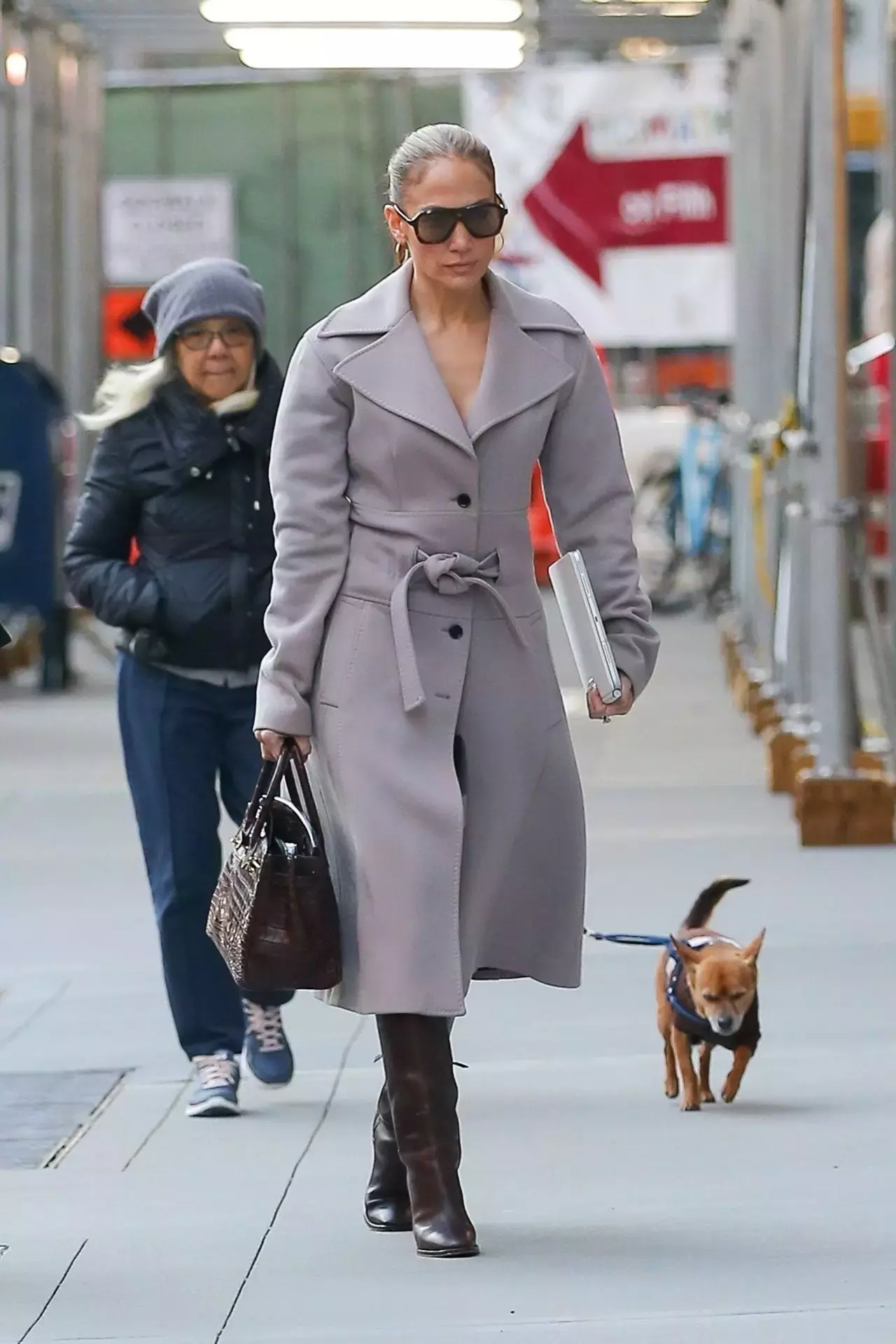 Jennifer Lopez Out In New York