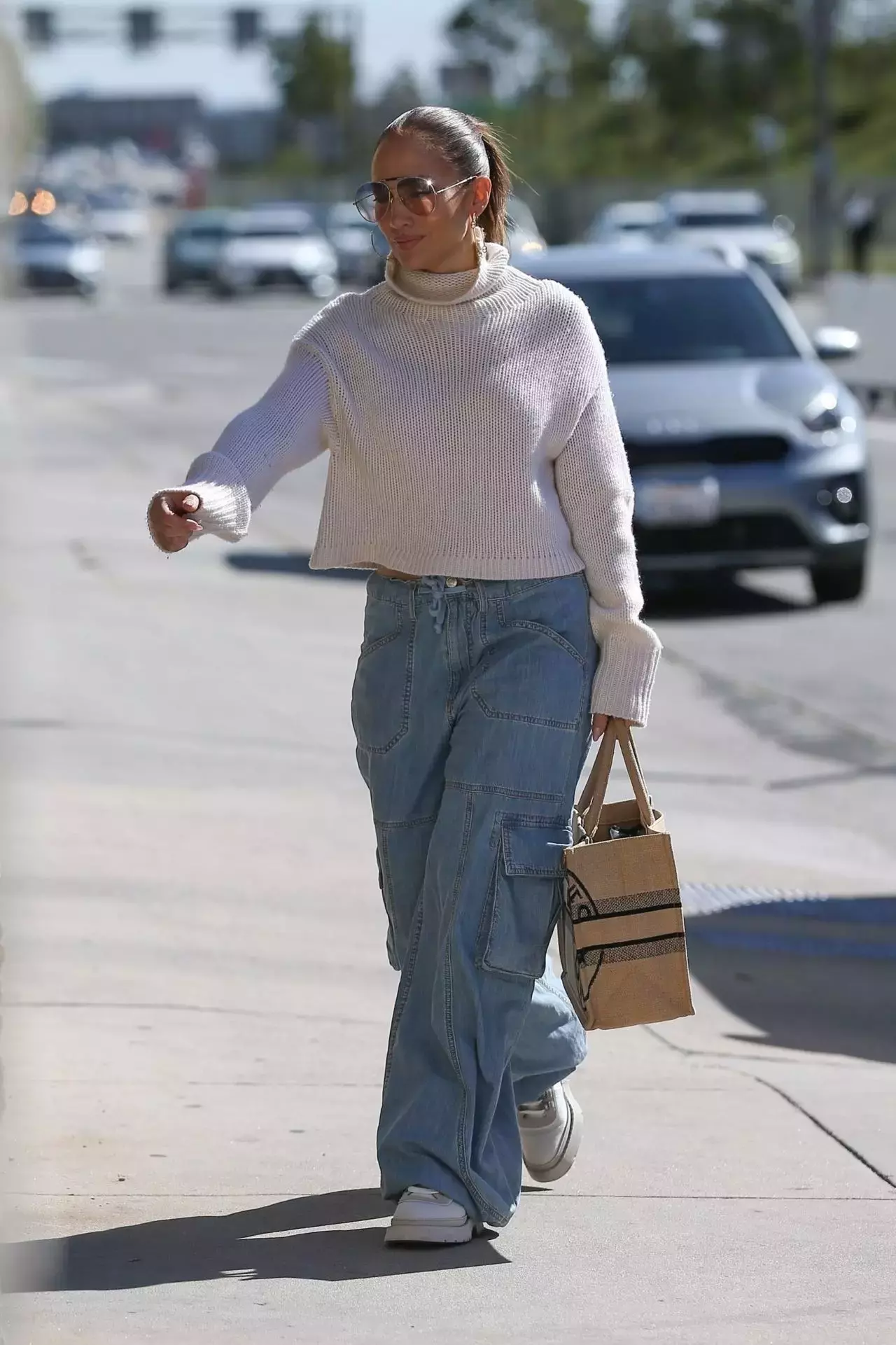 Jennifer Lopez Street Style West Hollywood