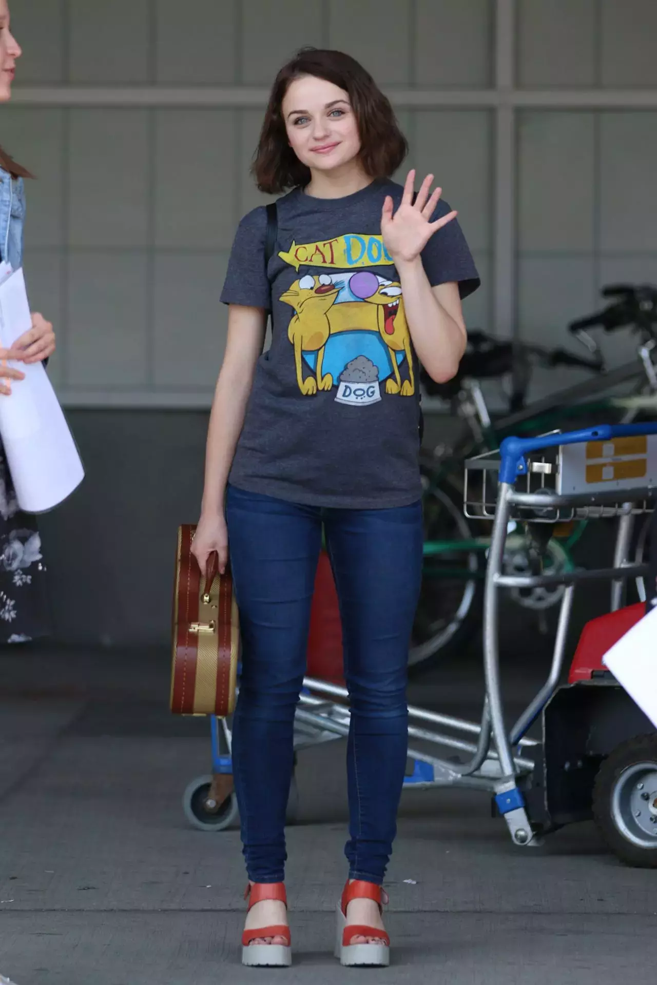 Joey King Airport Style Arriving At Montreal Airport September_11