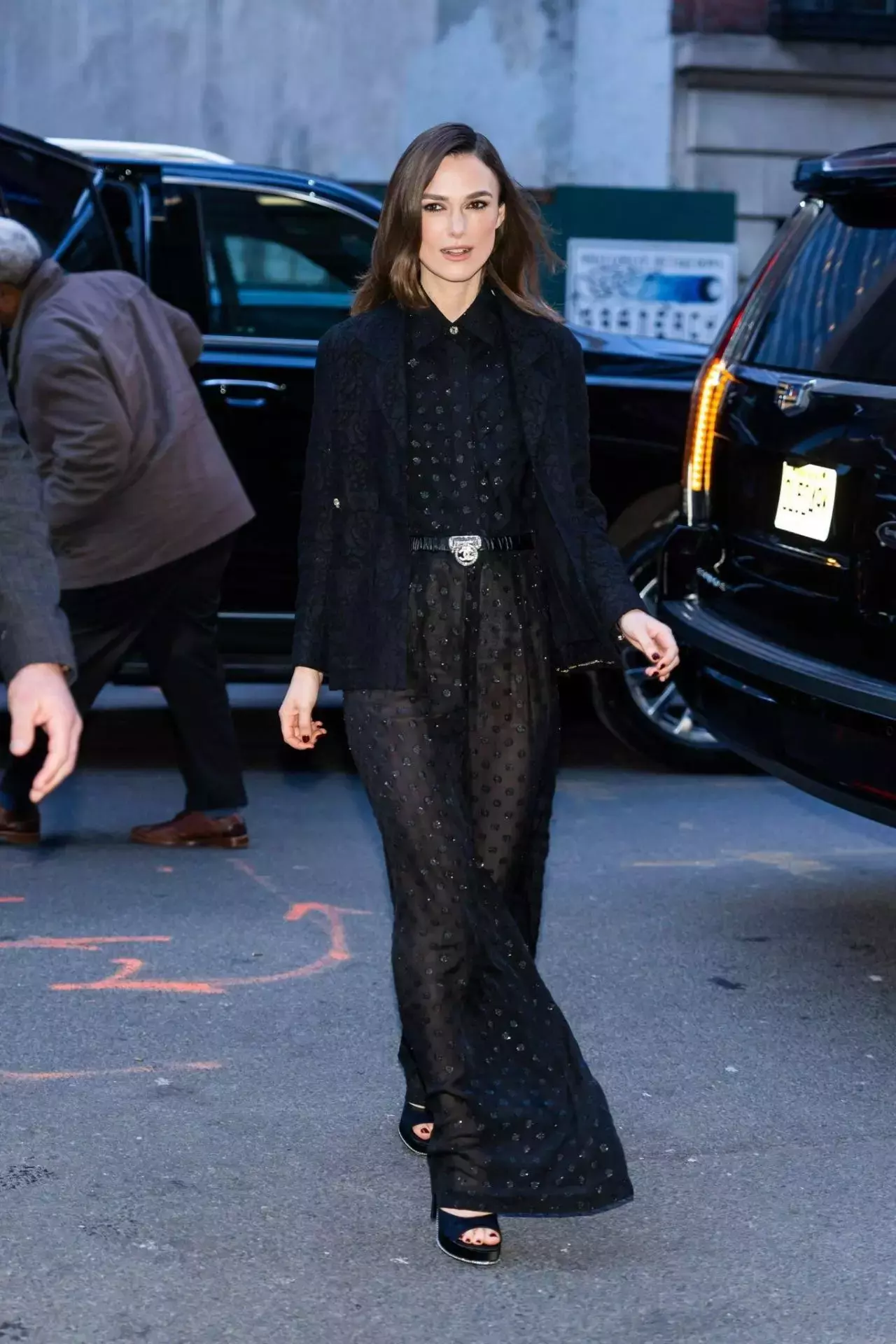 Keira Knightley Out In New York