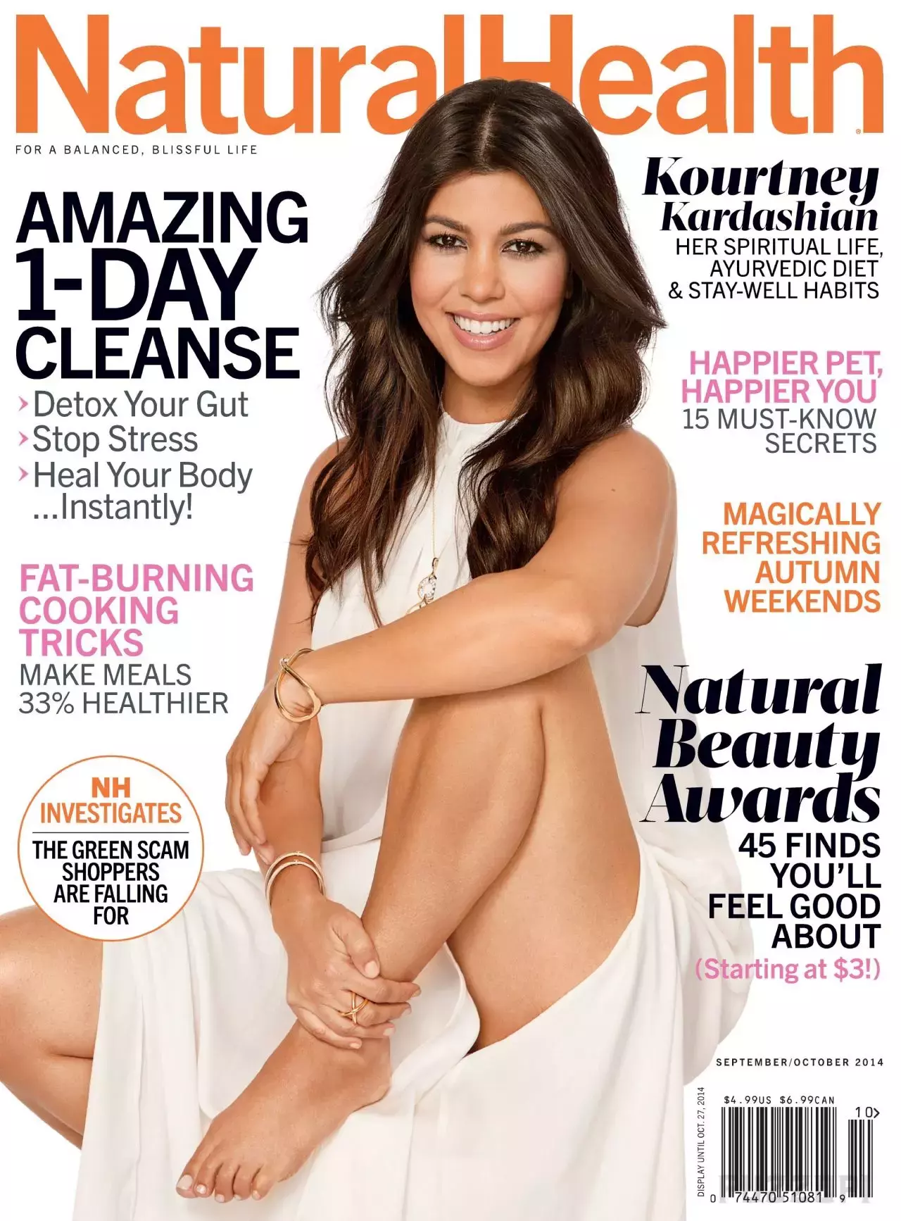 Kourtney Kardashian Natural Health Magazine September October Cover_1