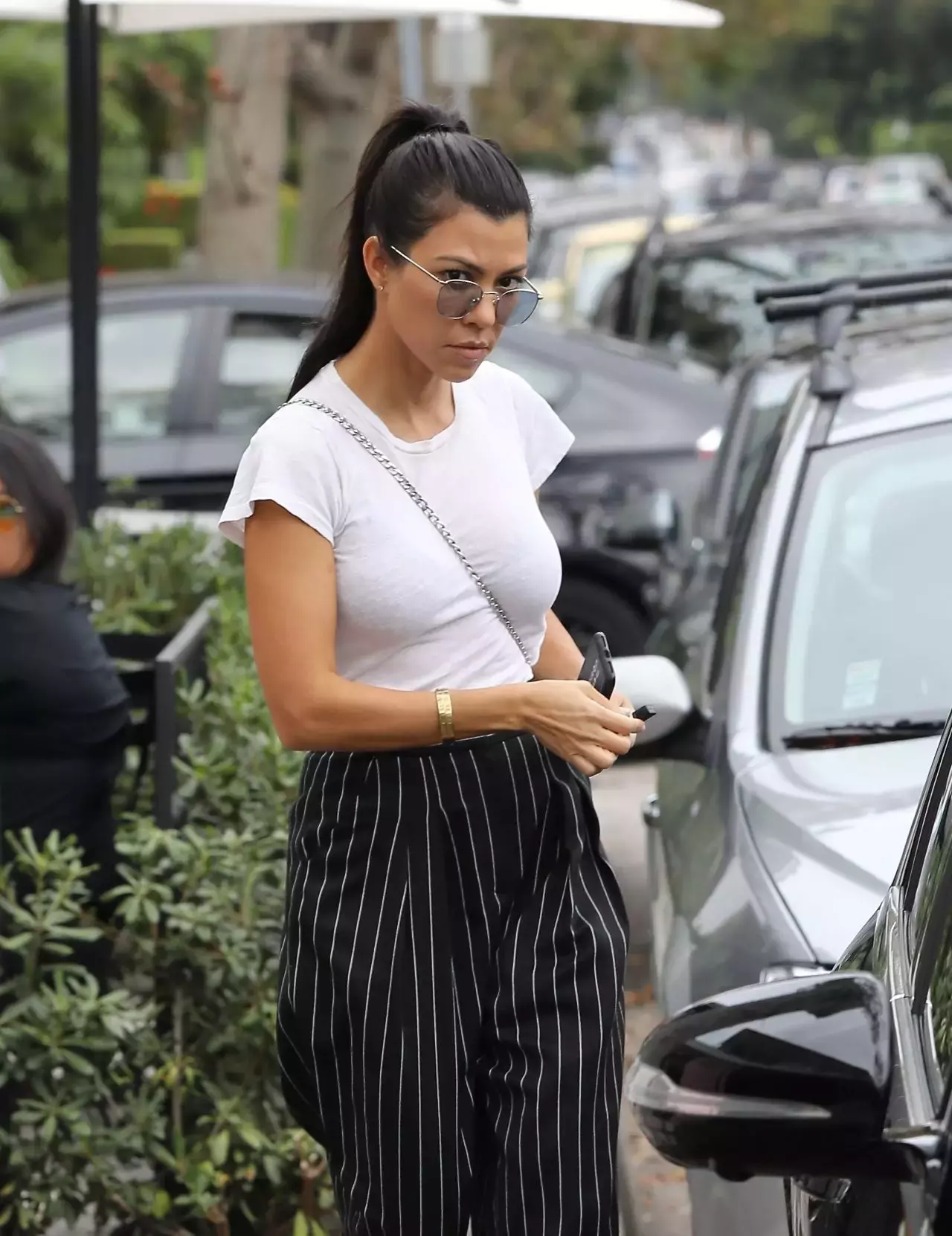 Kourtney Kardashian Out In West Hollywood