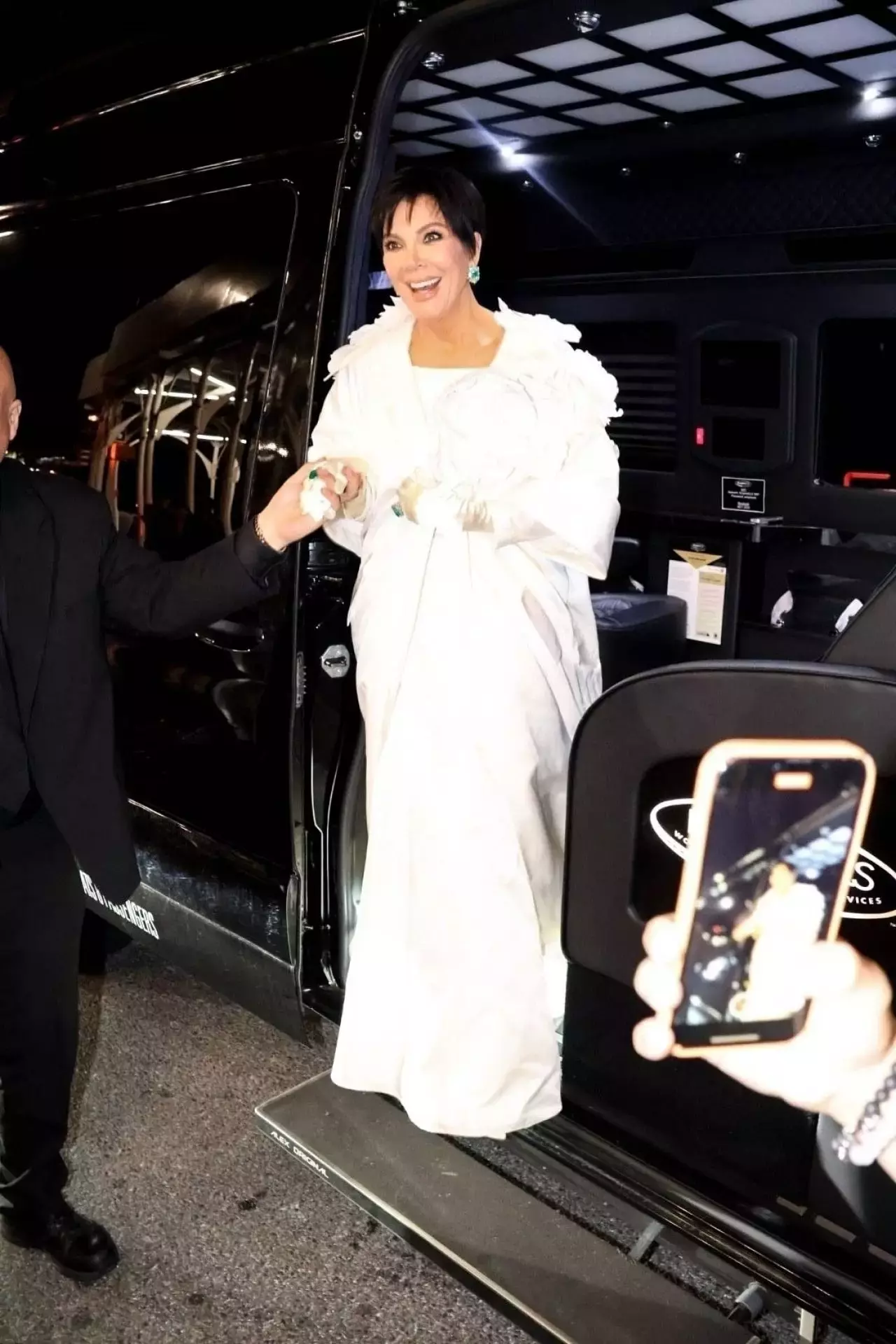 Kris Jenner At Met Gala In New York