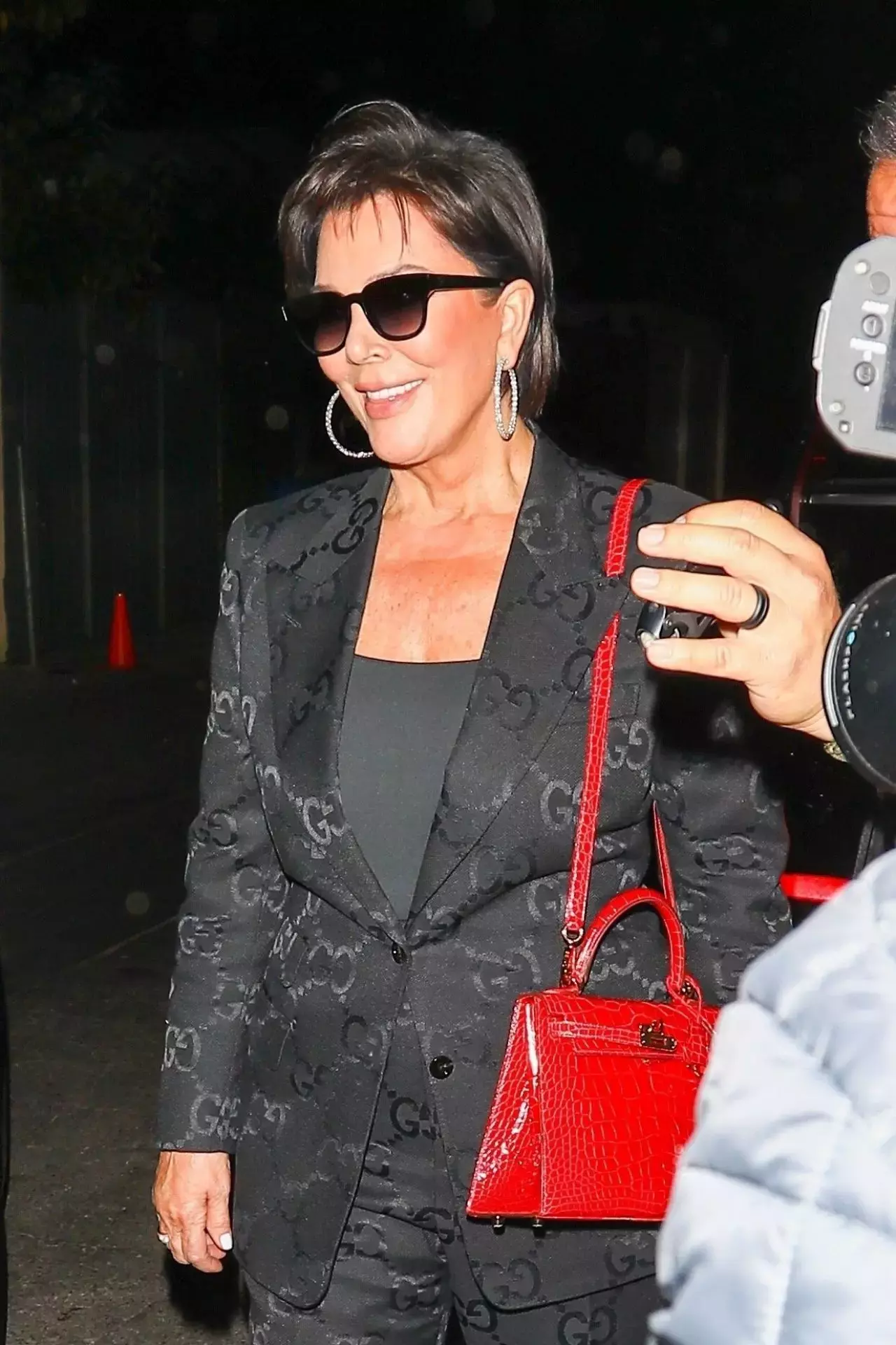 Kris Jenner At Craig S In West Hollywood