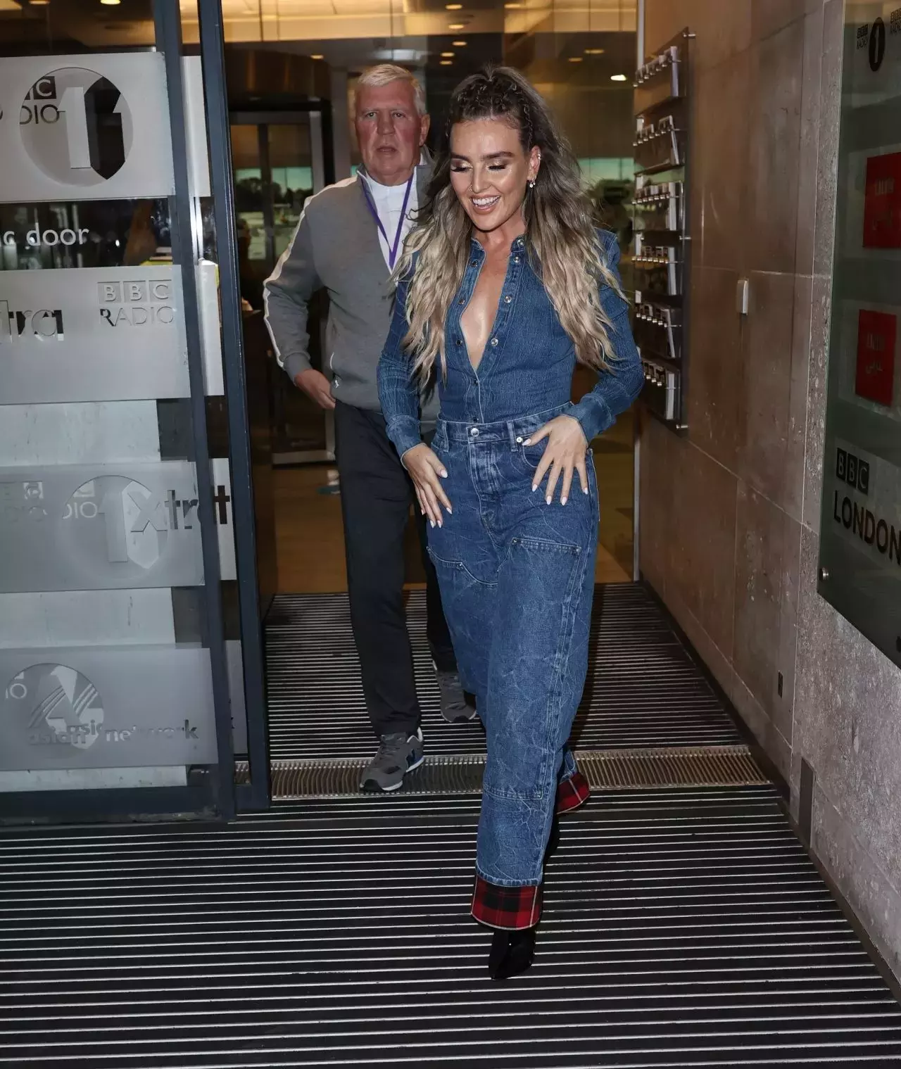 Leigh Anne Pinnock And Perrie Edwards The One Show In London