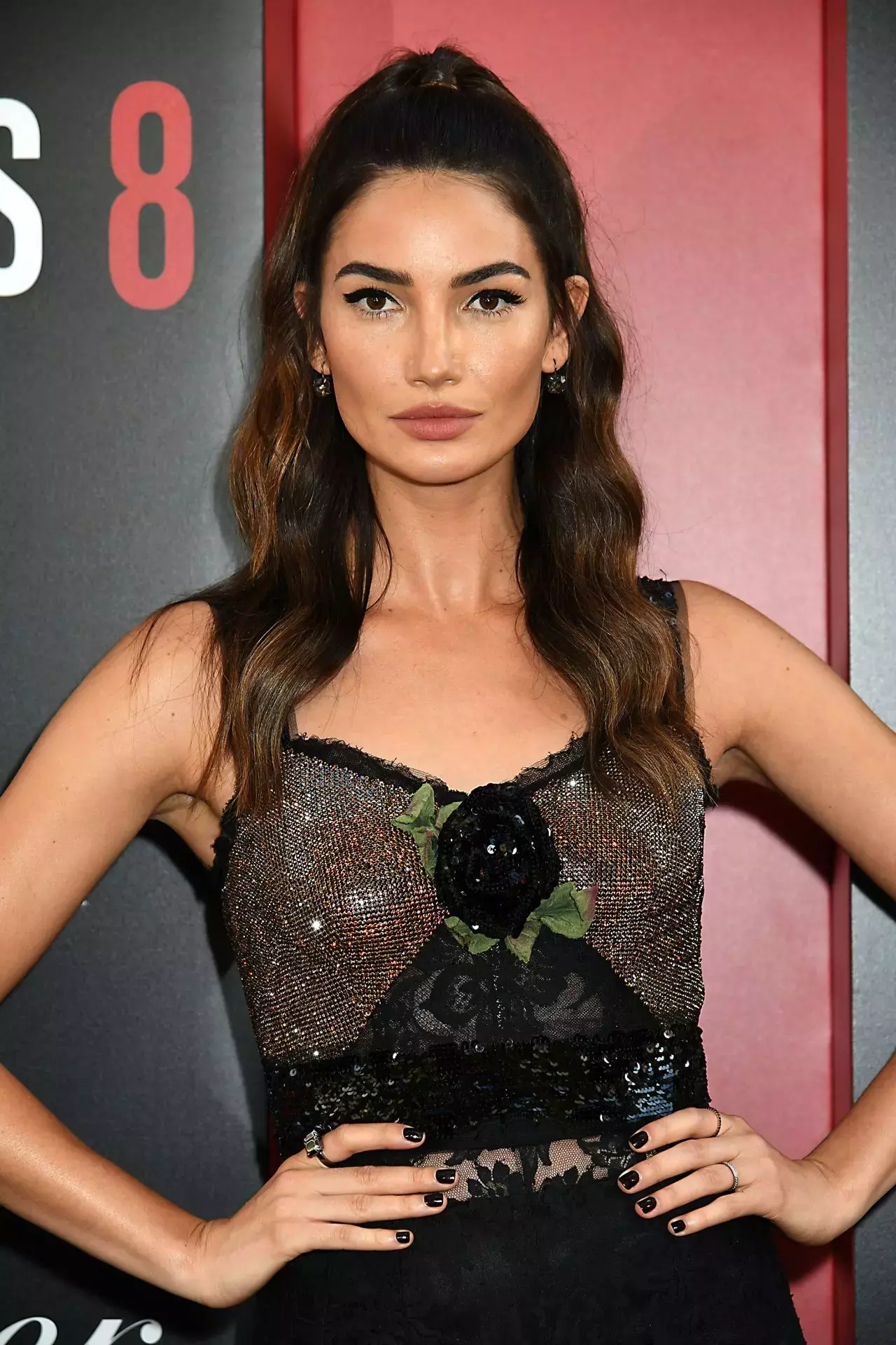 Lily Aldridge Ocean S Premiere In New York City