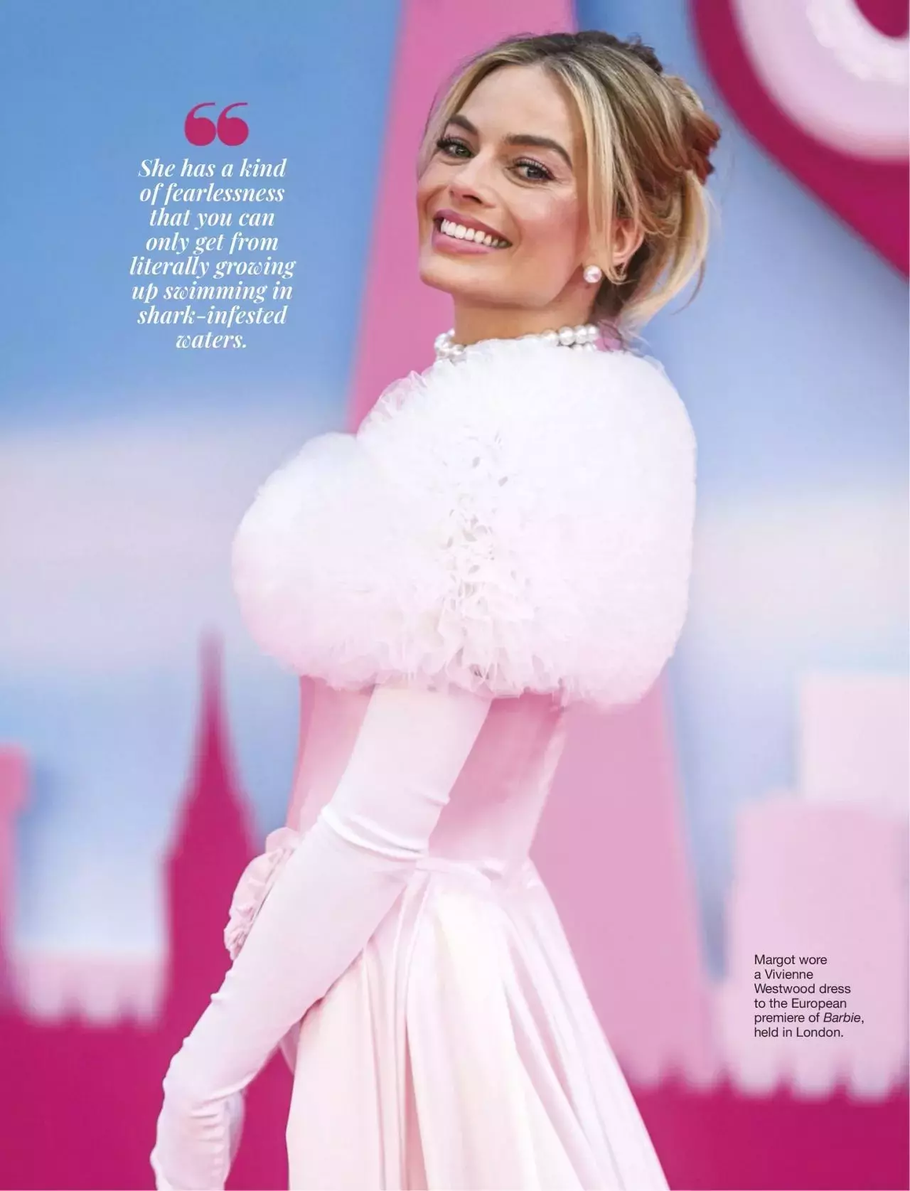 Margot Robbie Fairlady September October Issue