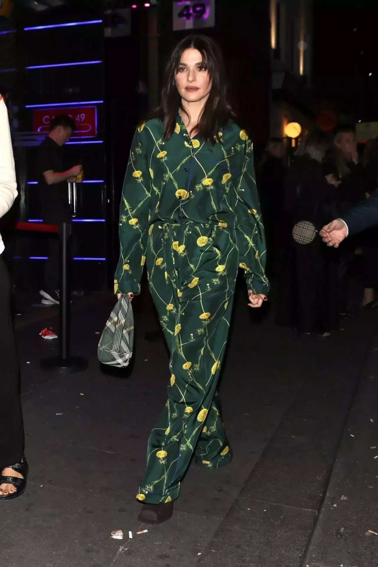 Rachel Weisz Departs Burberry After Party In London