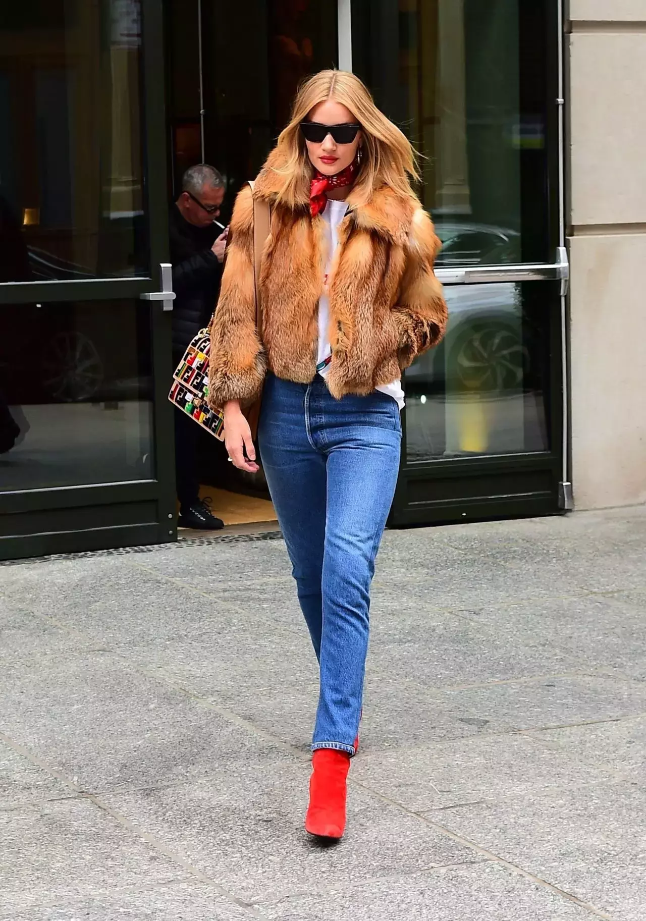 Rosie Huntington Whiteley Street Fashion New York City