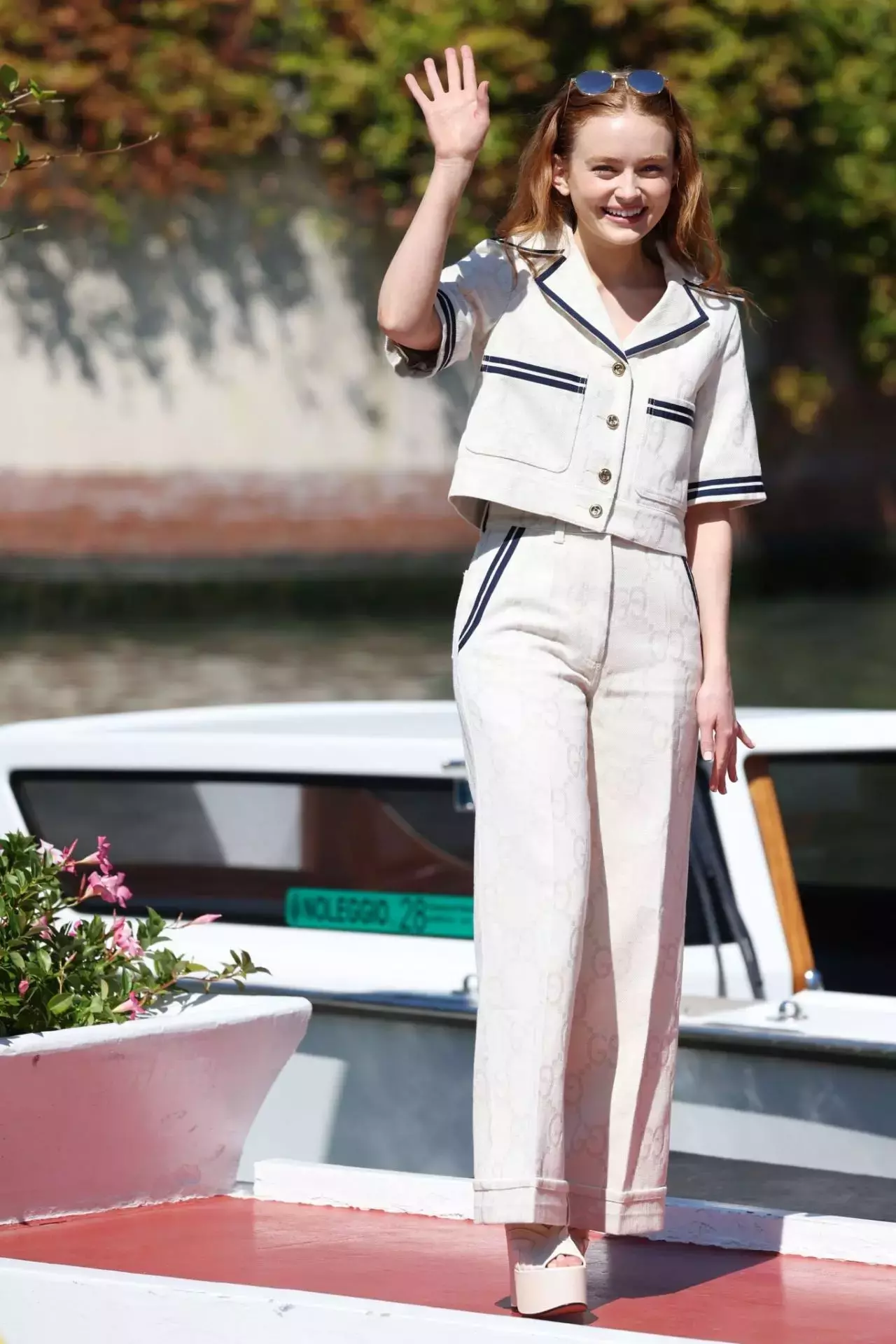 Sadie Sink At The Hotel Excelsior In Venice