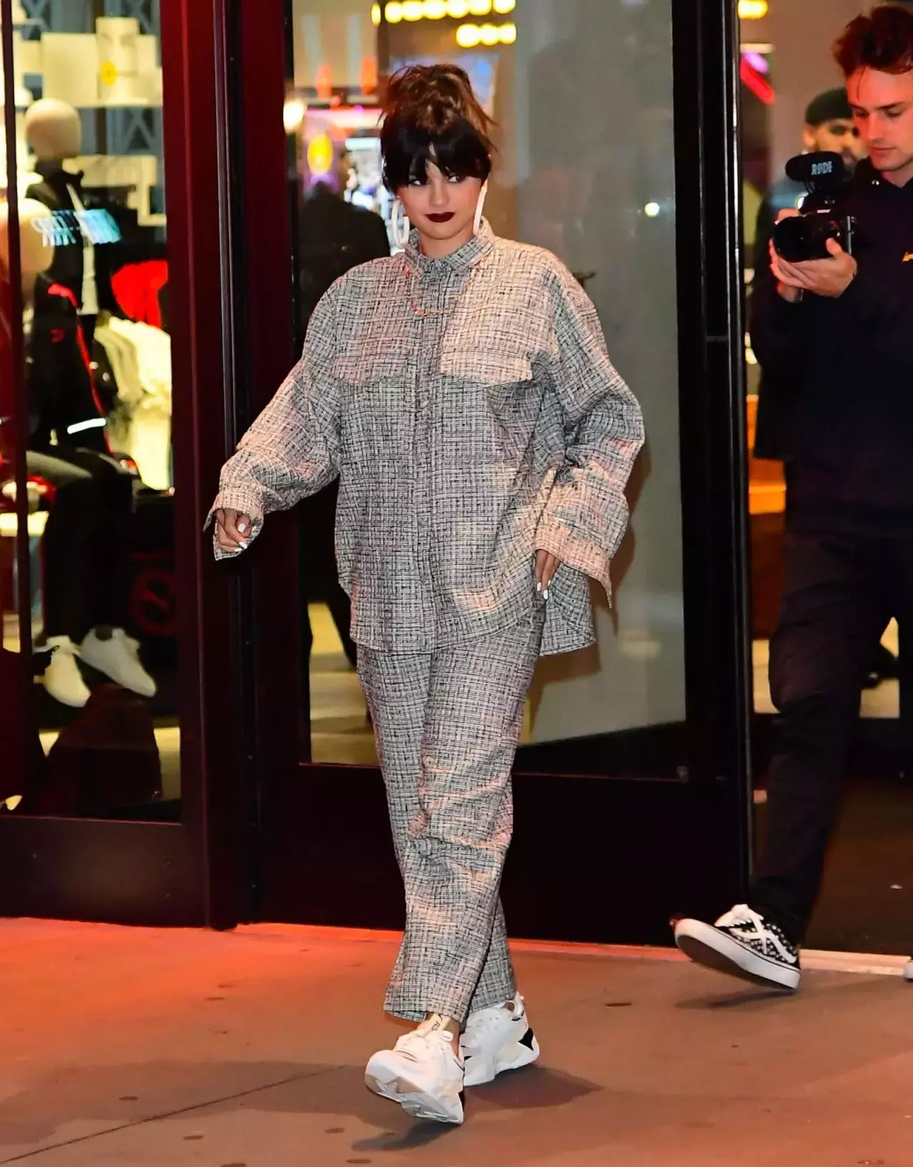 Selena Gomez Leaving The Puma Store In Nyc