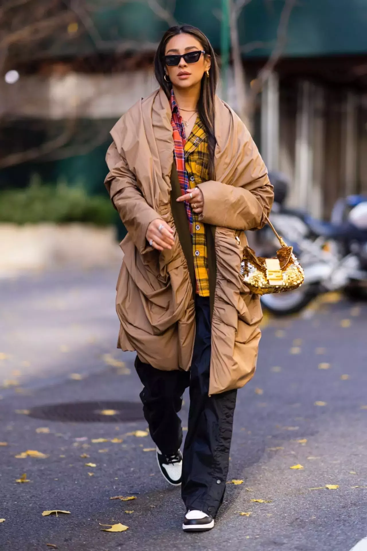 Shay Mitchell In The Financial District In Nyc